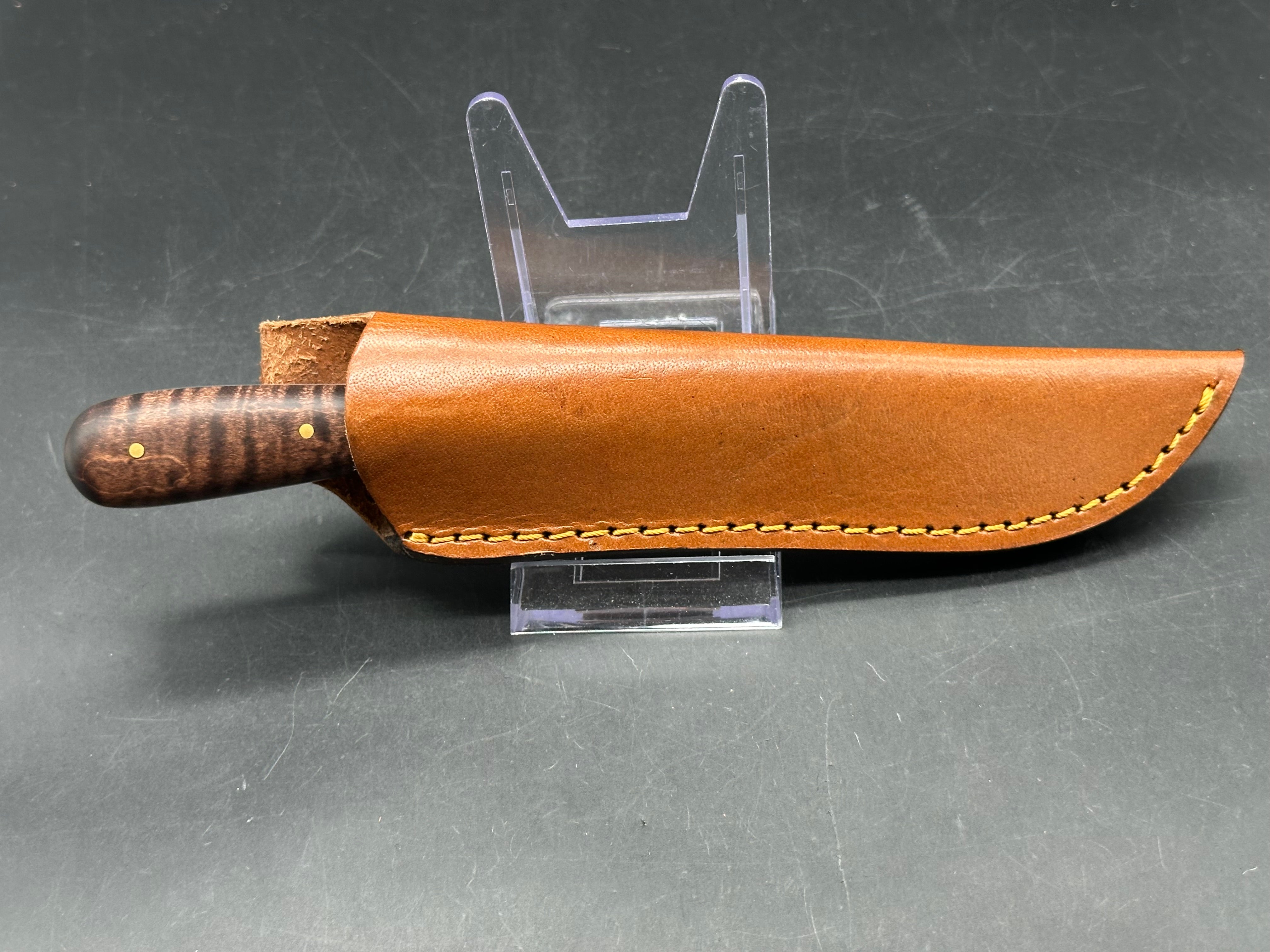 Indy Hammered Knives - French Trade Knife Fixed blade Jeff White Limited Edition