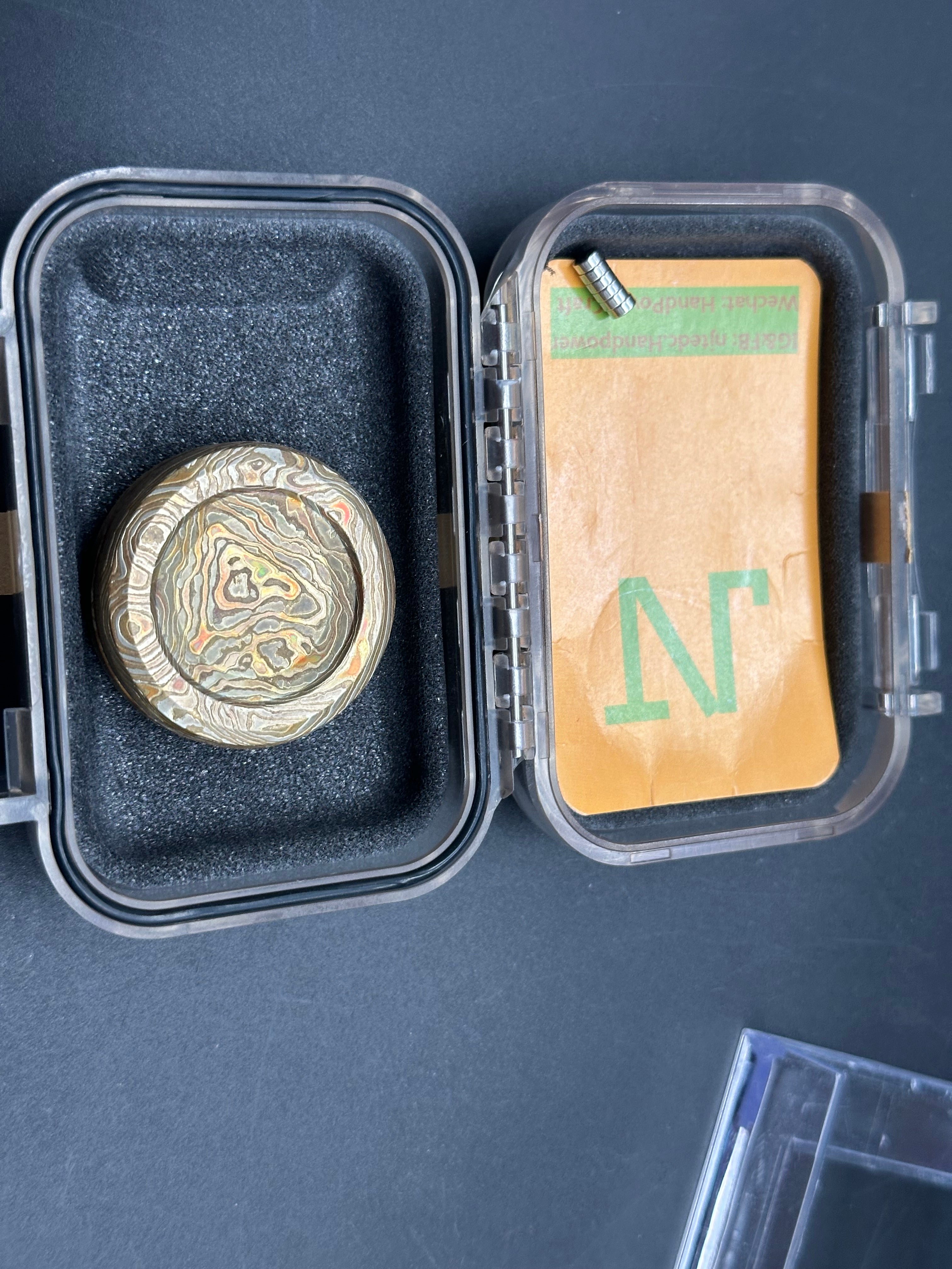 NJT Handpower Mokume Haptic Coin