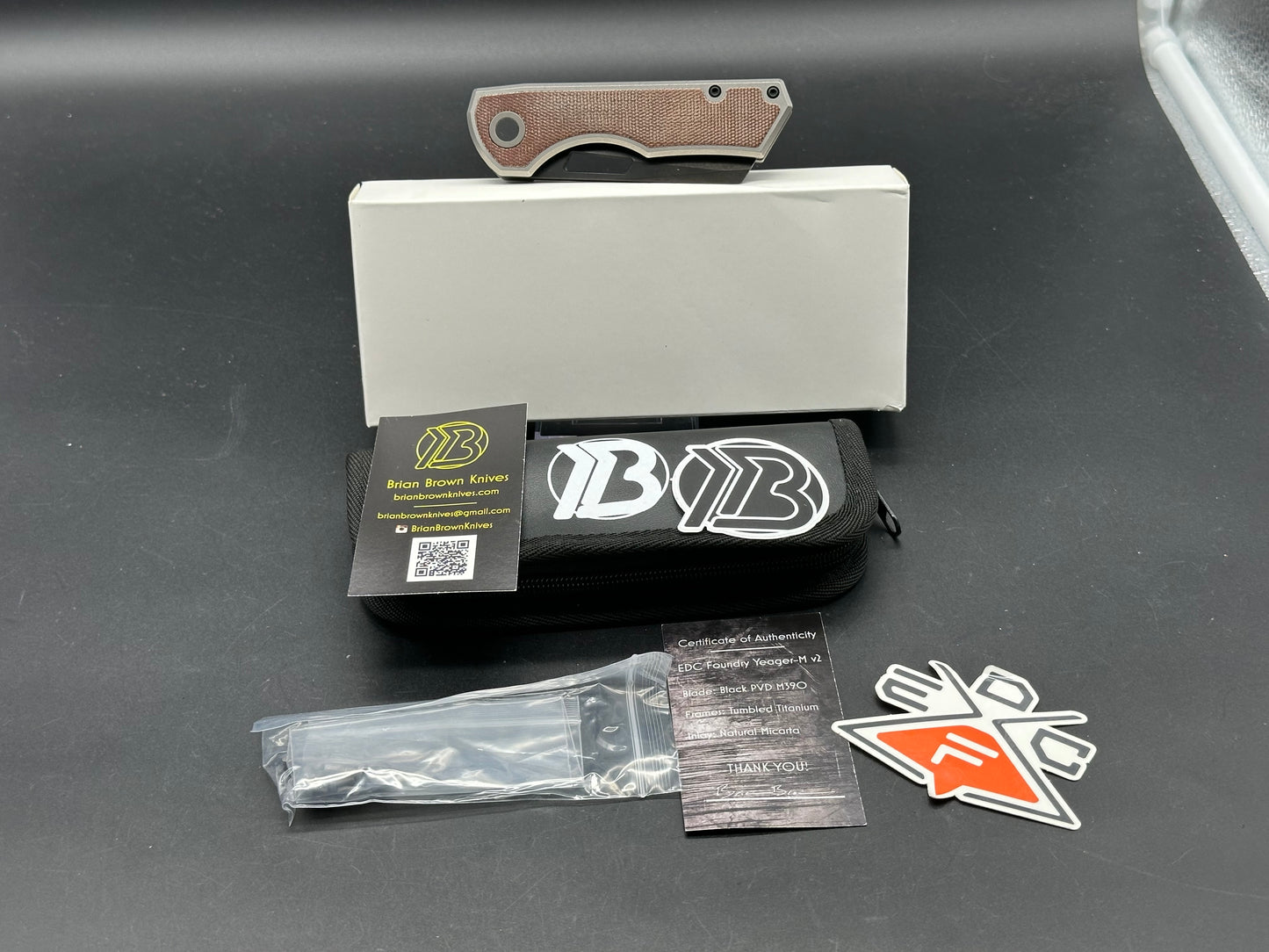 Brian Brown Yeager M v2 non flipper