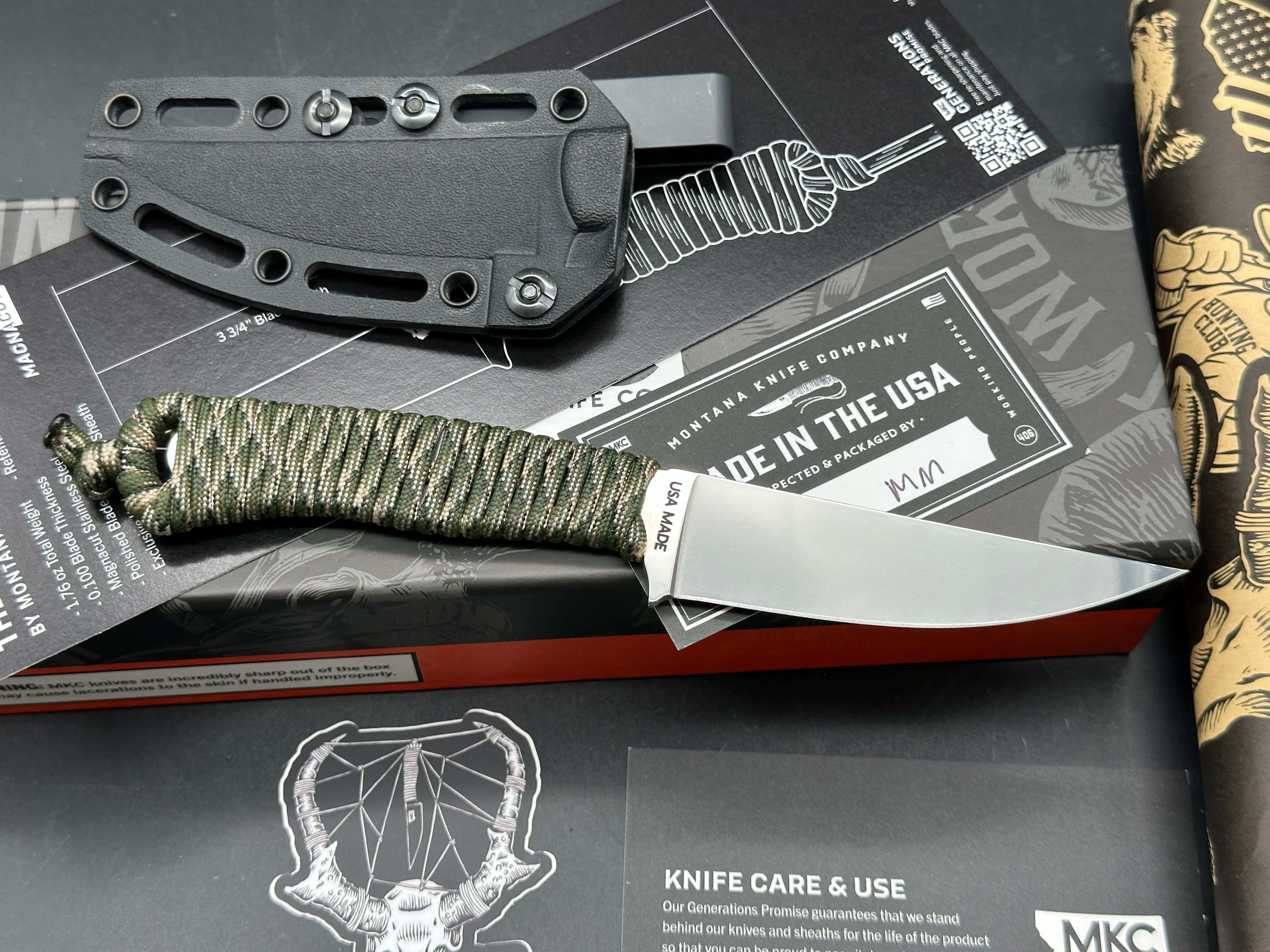 Montana Knife Company - Speed Goat 2.0 fixed blade