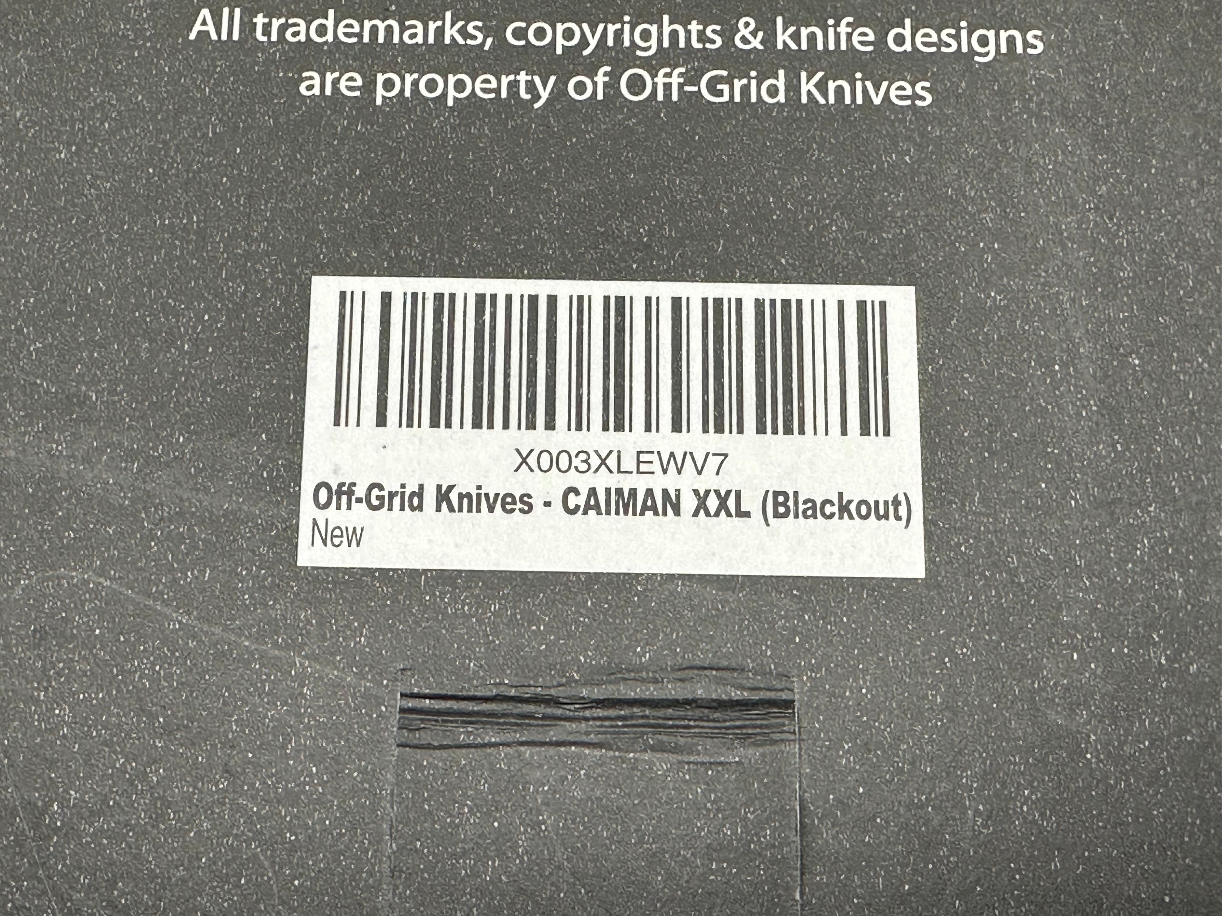 Off Grid Knives - Caiman XXL fixed blade