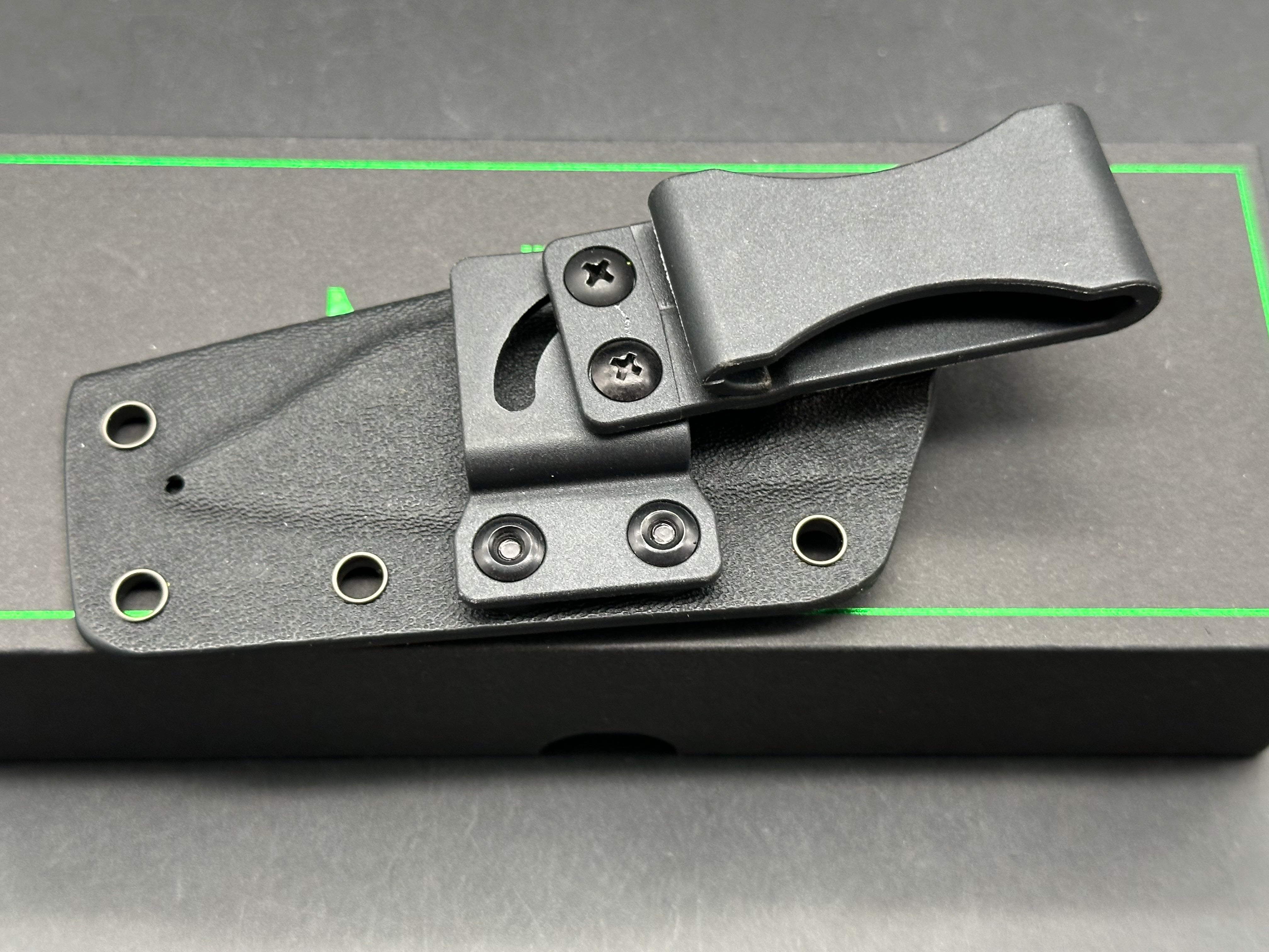 TENABLE LOKI FIXED BLADE KNIFE OLIVE GREEN G10 HANDLE D2 PLAIN EDGE ROSE GOLD FINISH
