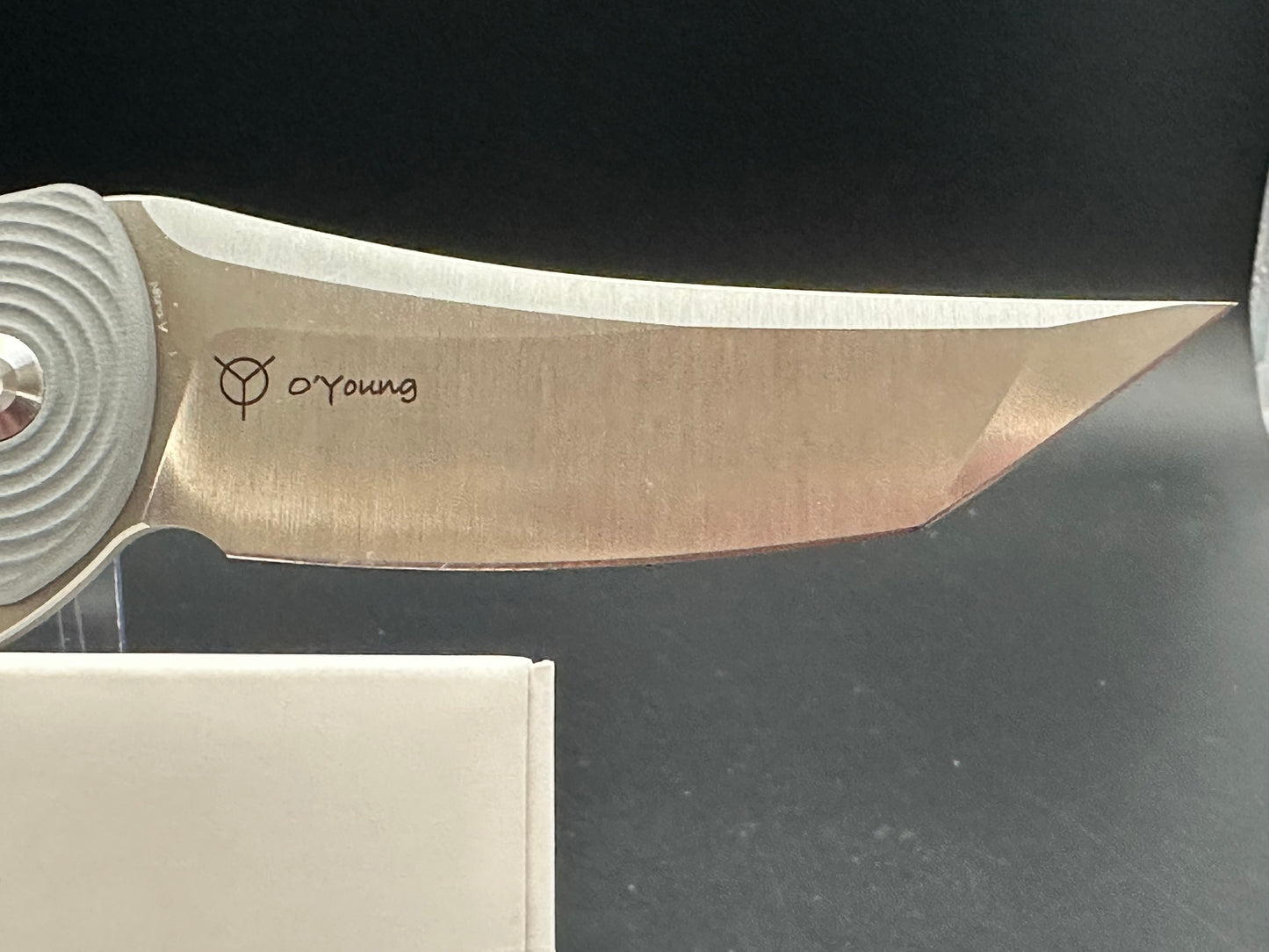 CIVIVI SYNERGY4 GRAY G10 HANDLE NITRO-V TANTO PLAIN EDGE SATIN FINISH