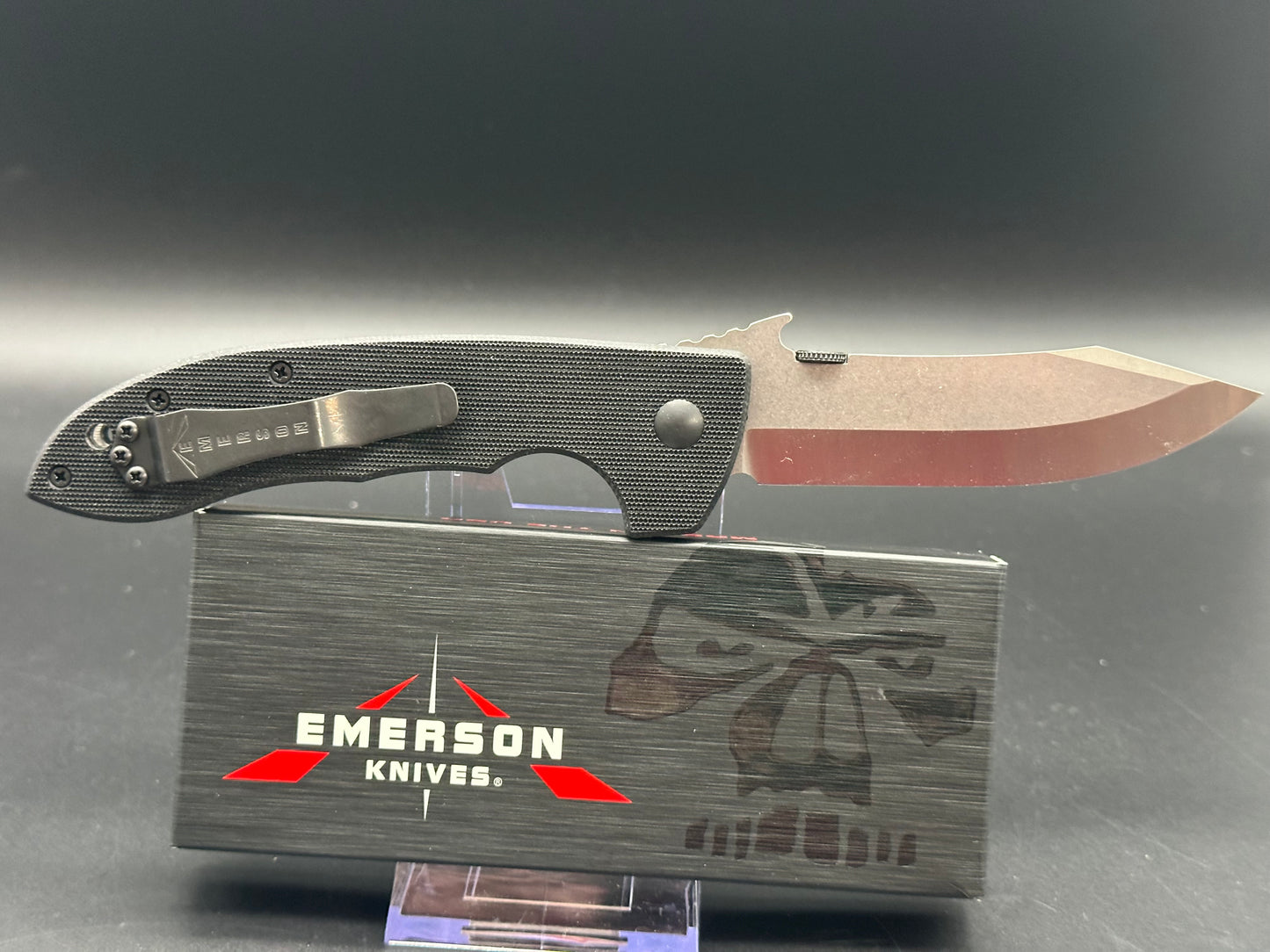 Emerson CQC-8 Flipper Stonewash