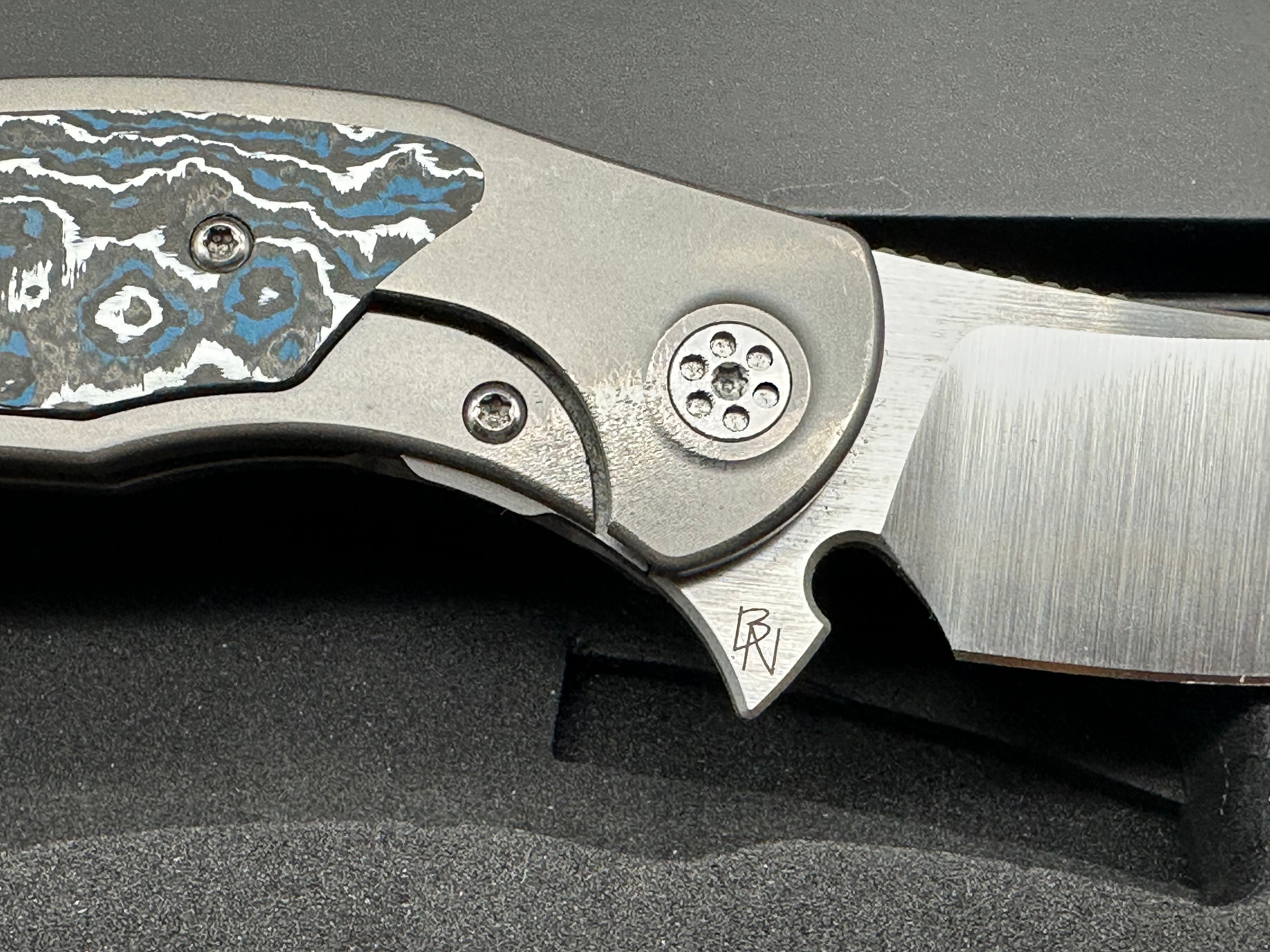 Sharp By Design Mini Chicane Titanium/Frost Fat Carbon w/Magnacut