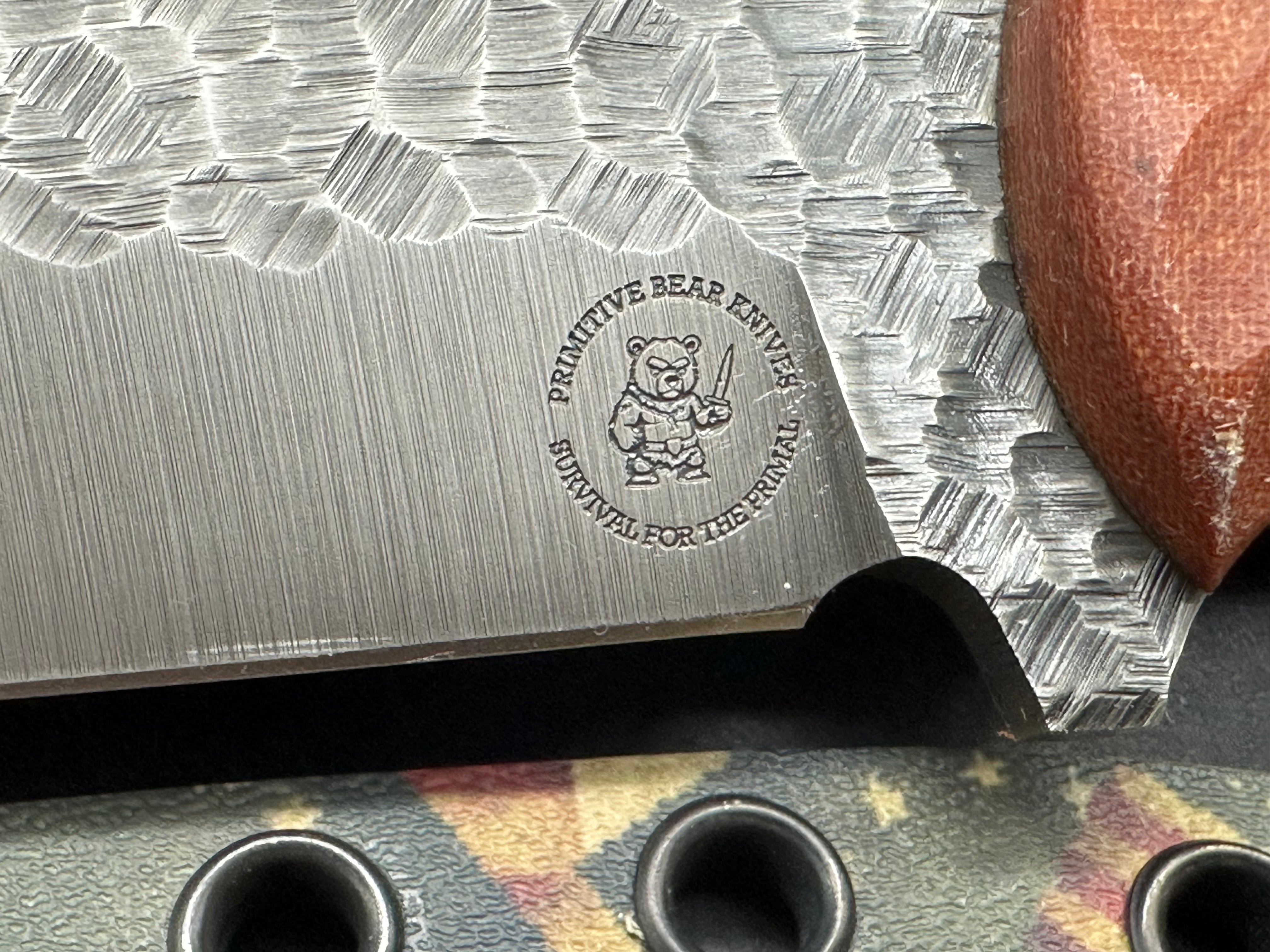 Primitive Bear Knives - Minuteman fixed blade