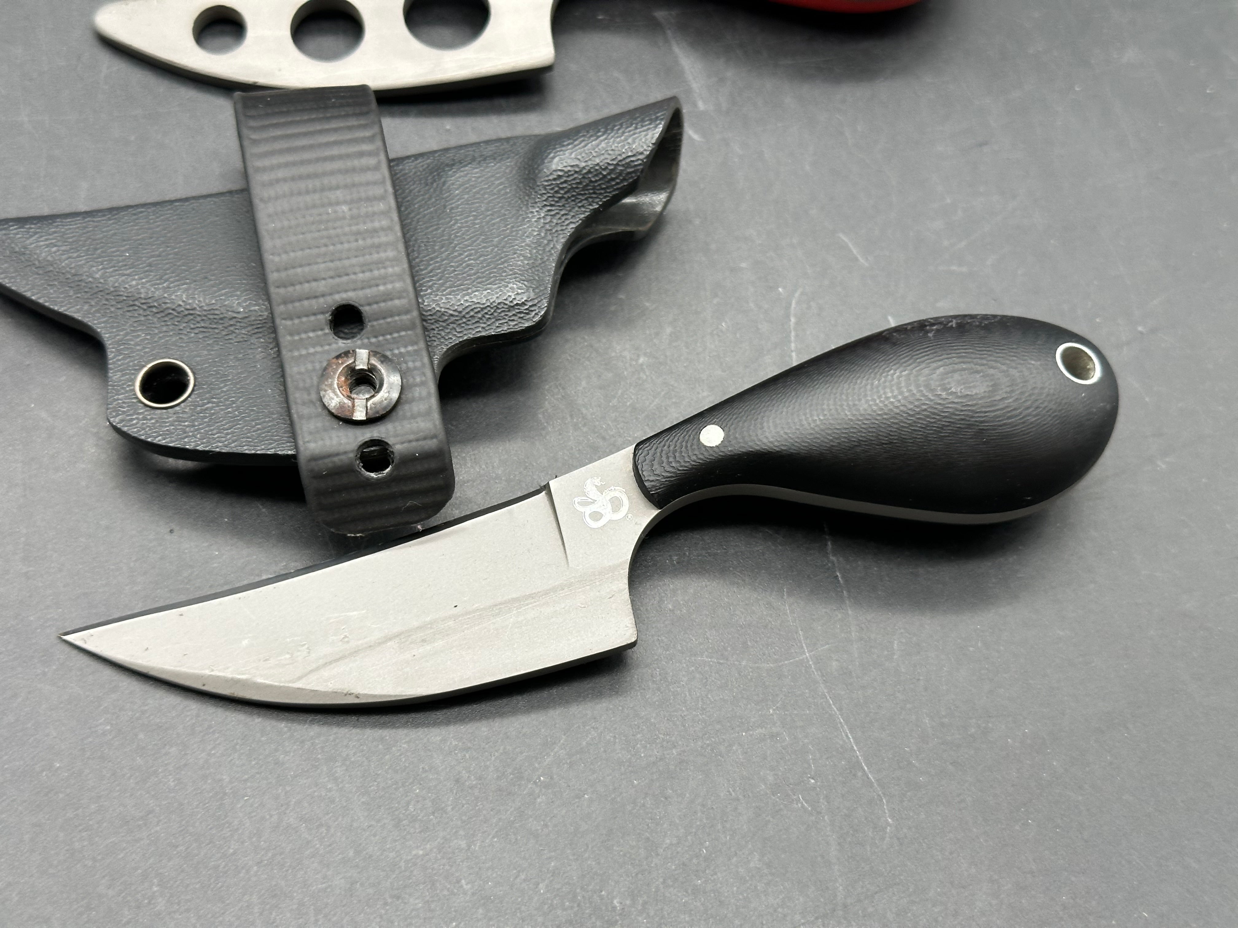 Shivworks - Clinch Pick Fixed blade (Warrior Poet Society edition)