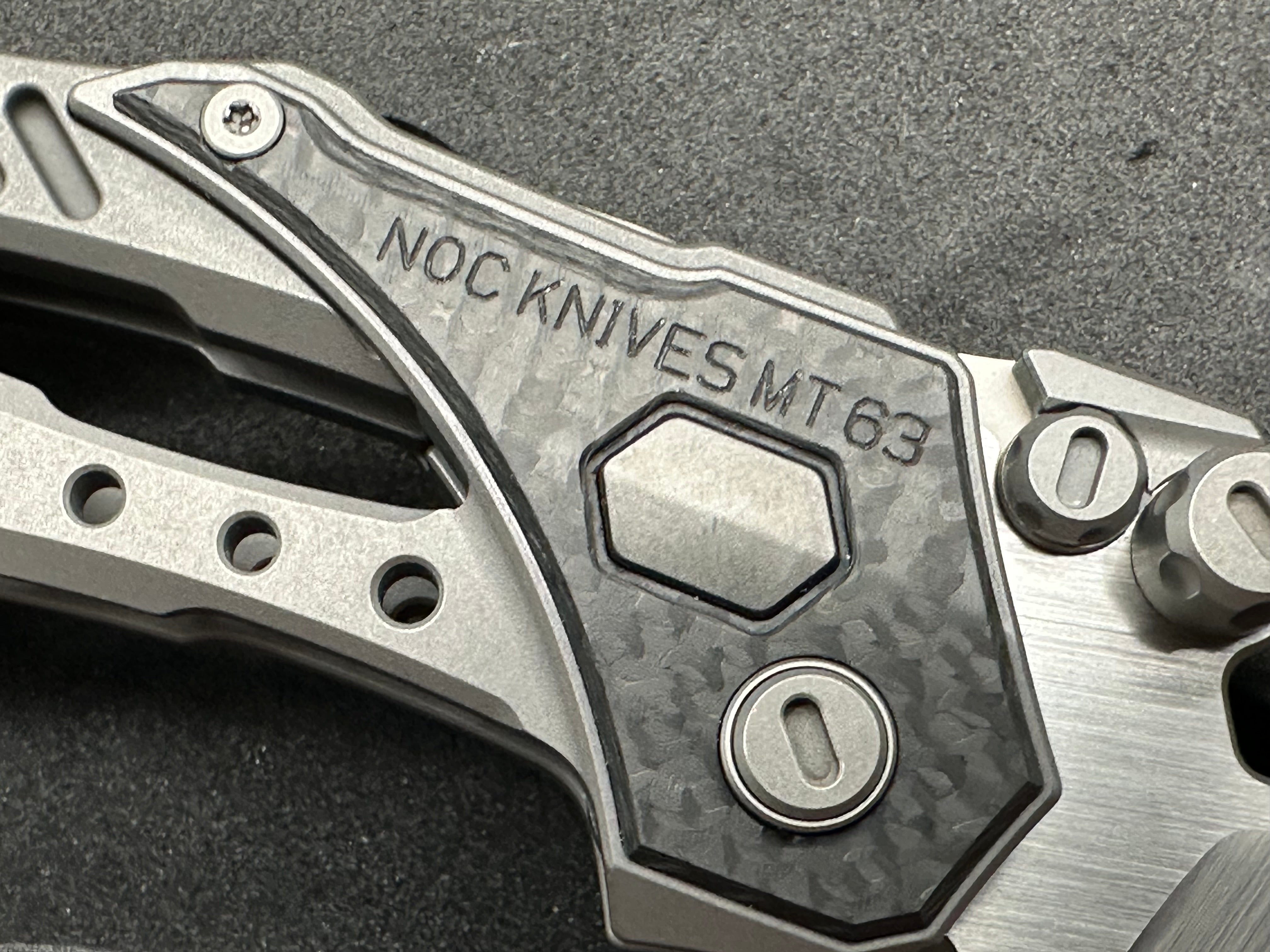NOC Knives X Lamborghini MT-63 Folding Knife – M390 / Supercar Inspired Design
