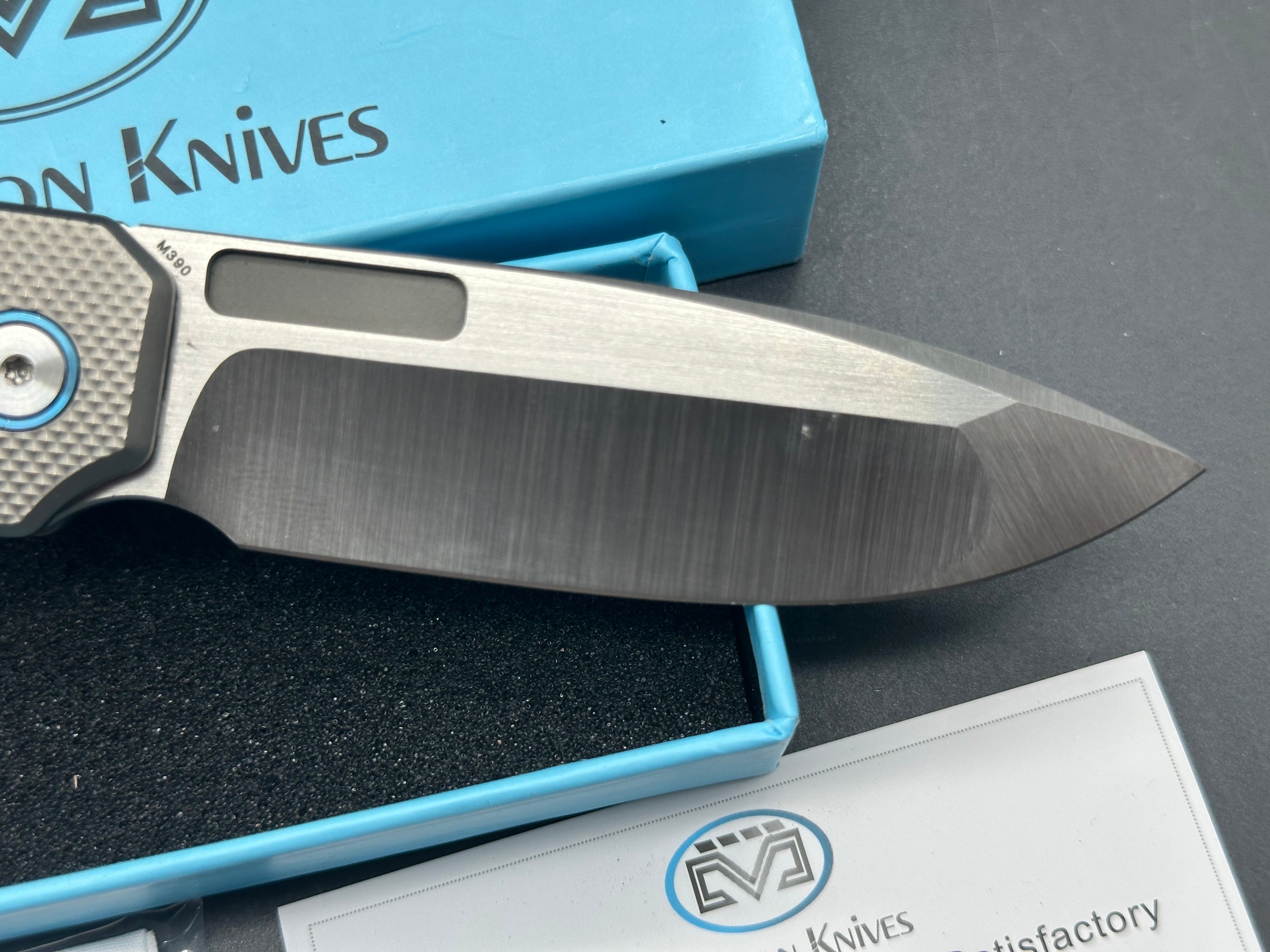 MIGURON KNIVES MERO POCKET KNIFE TITANIUM HANDLE M390 BLADE