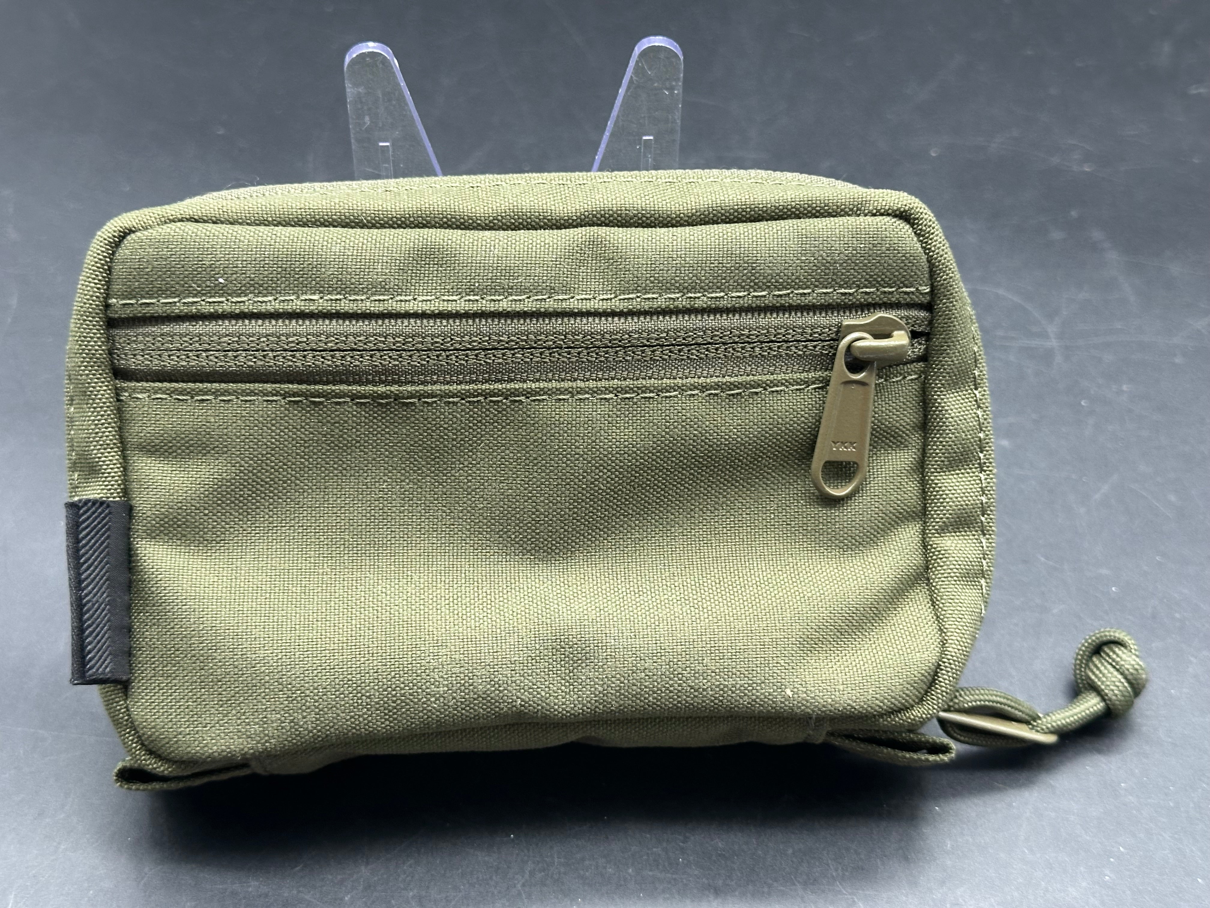 Notorious EDC "All Good Pouch" (AGP), 4" x 6" OD Green High Quality 500d Cordura and #5 YKK Zippers
