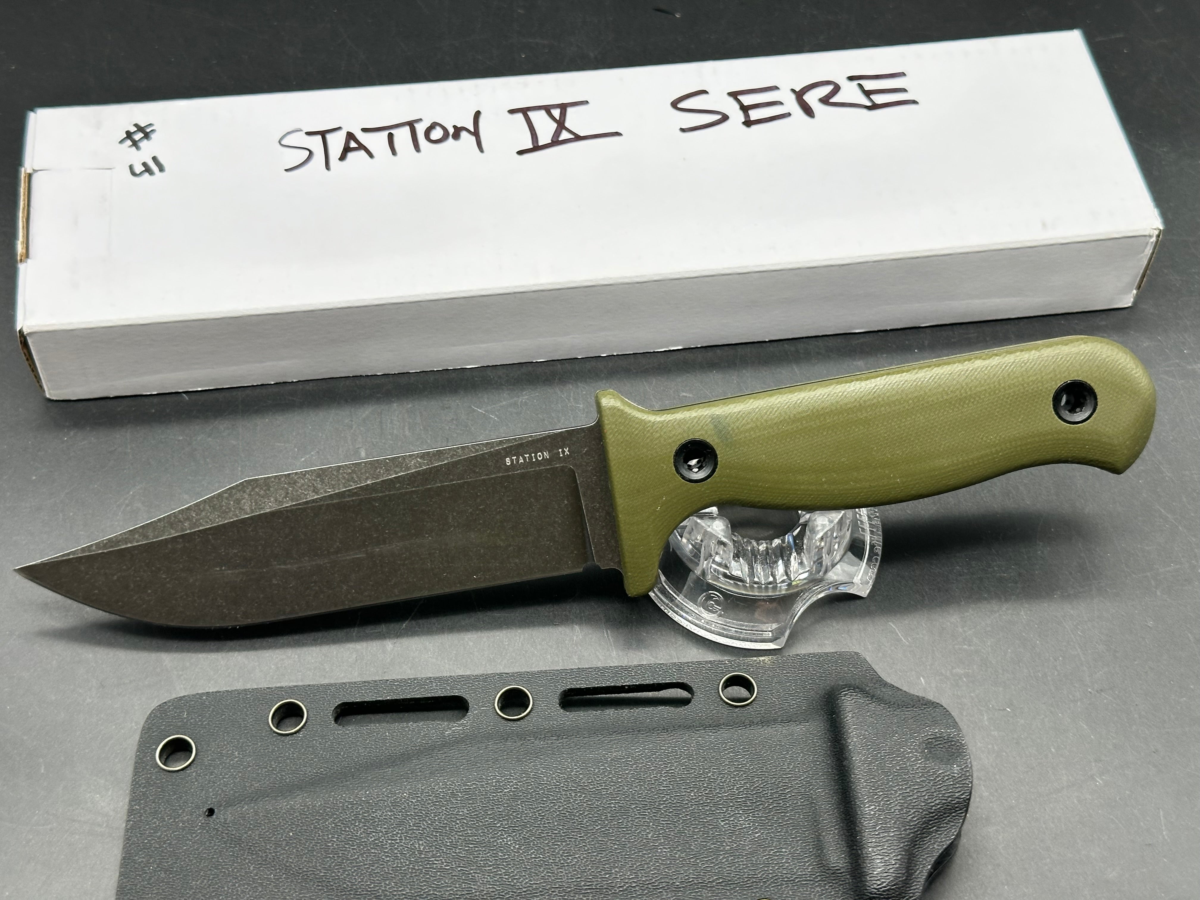 Station IX - #8 S.E.R.E fixed blade