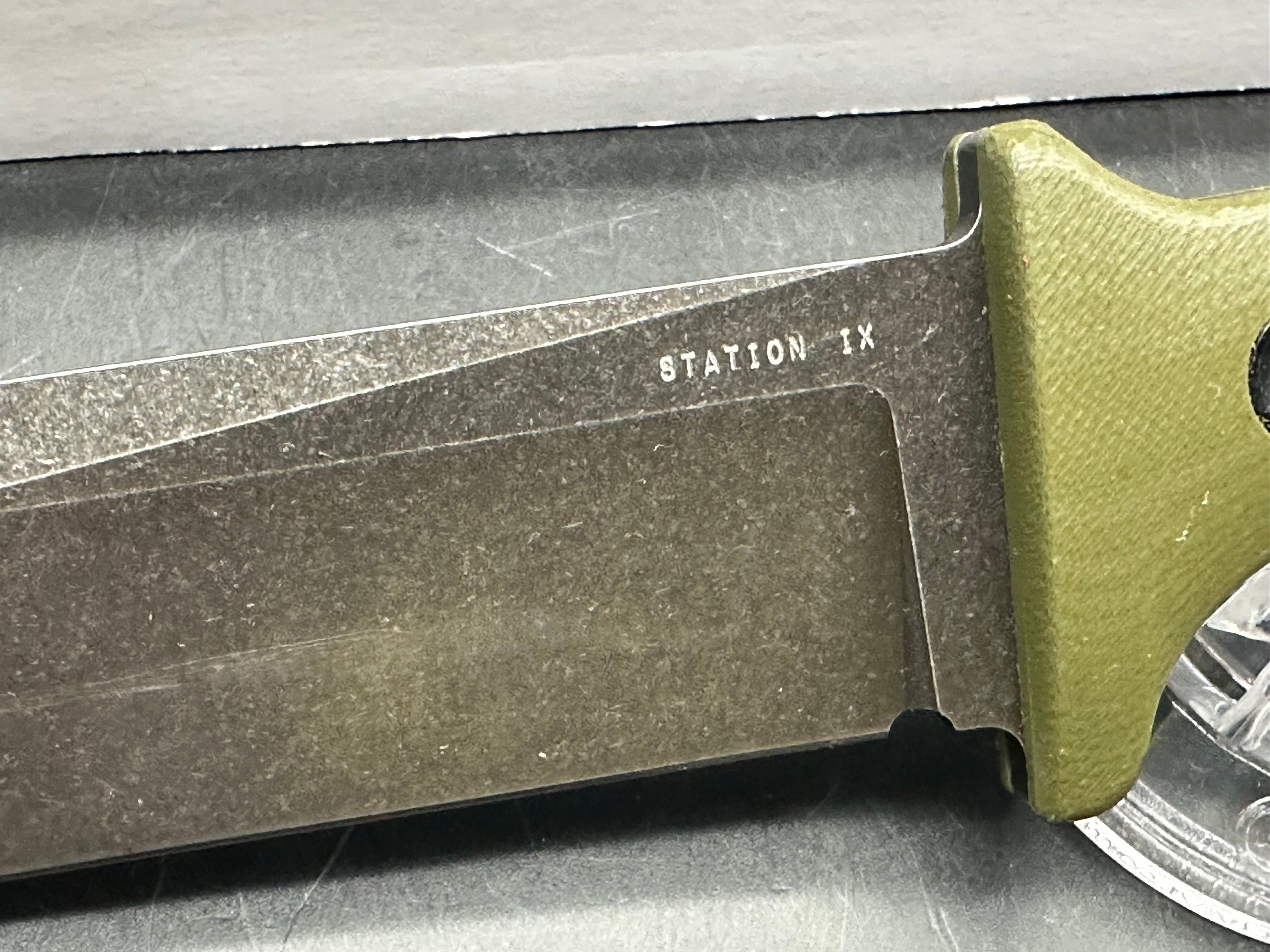 Station IX - #8 S.E.R.E fixed blade
