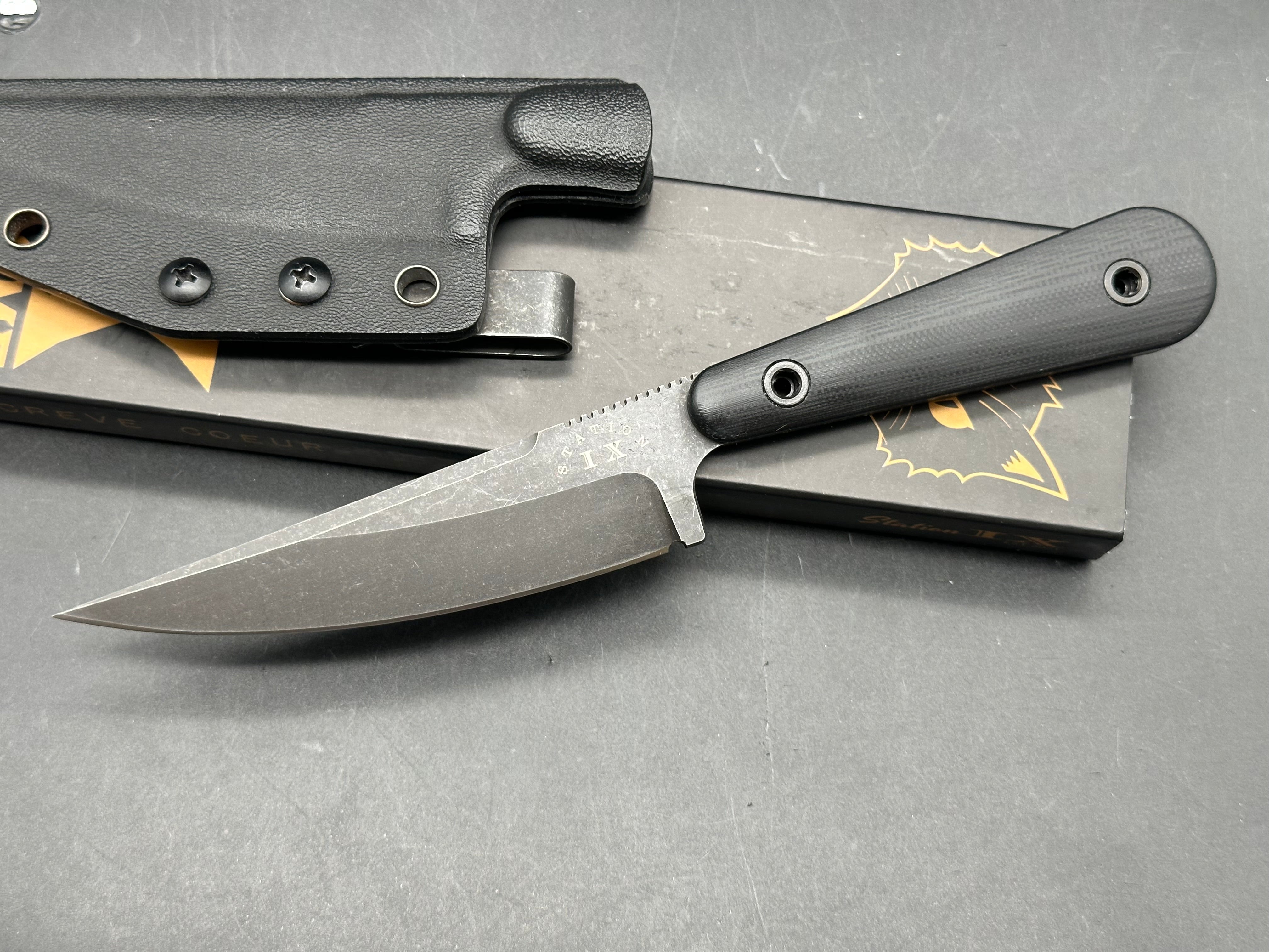 Station IX - #9 Creve Coeur fixed blade