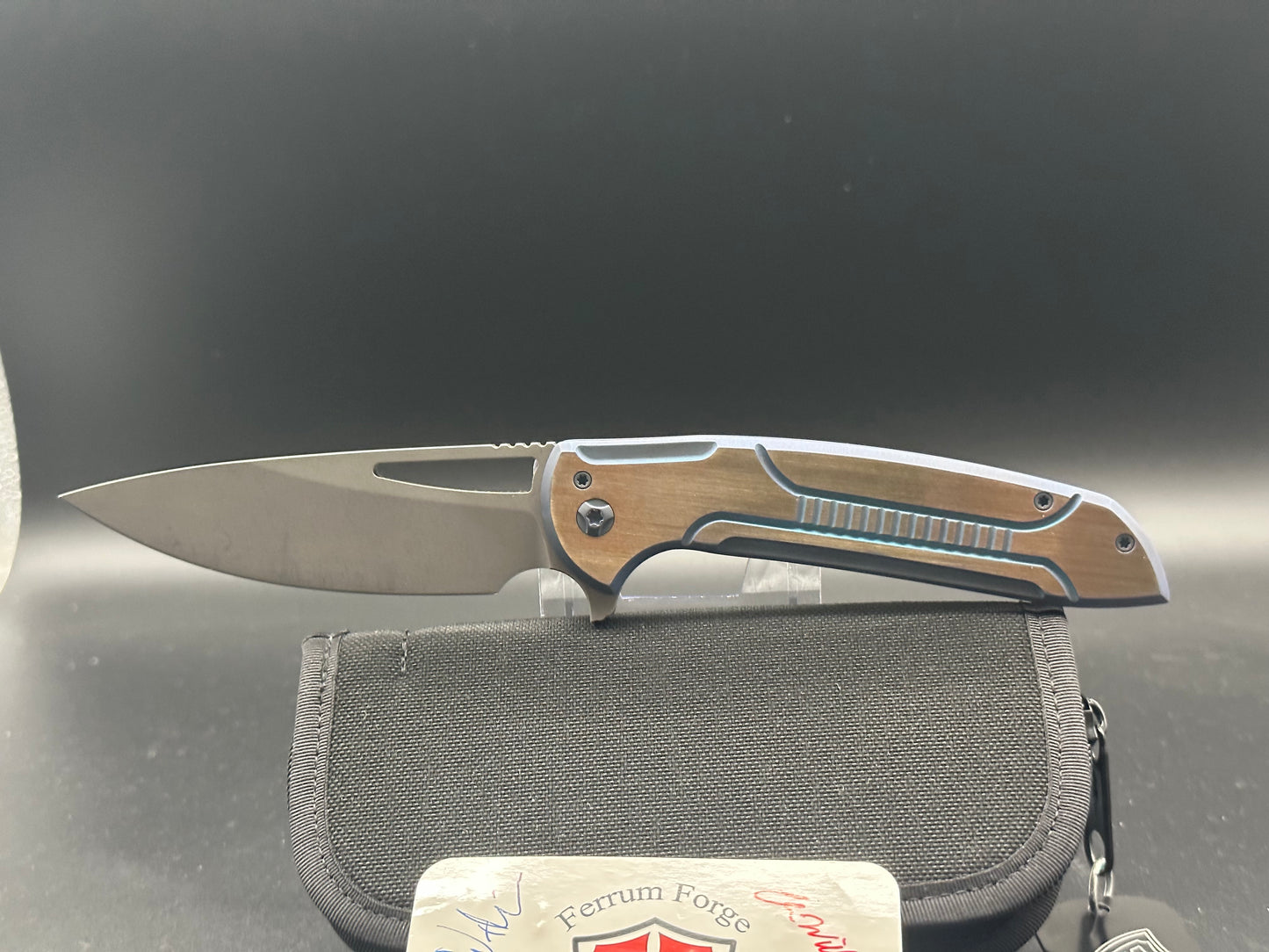 Ferrum Forge Knife Works 2017 Stinger XL USA Midtech