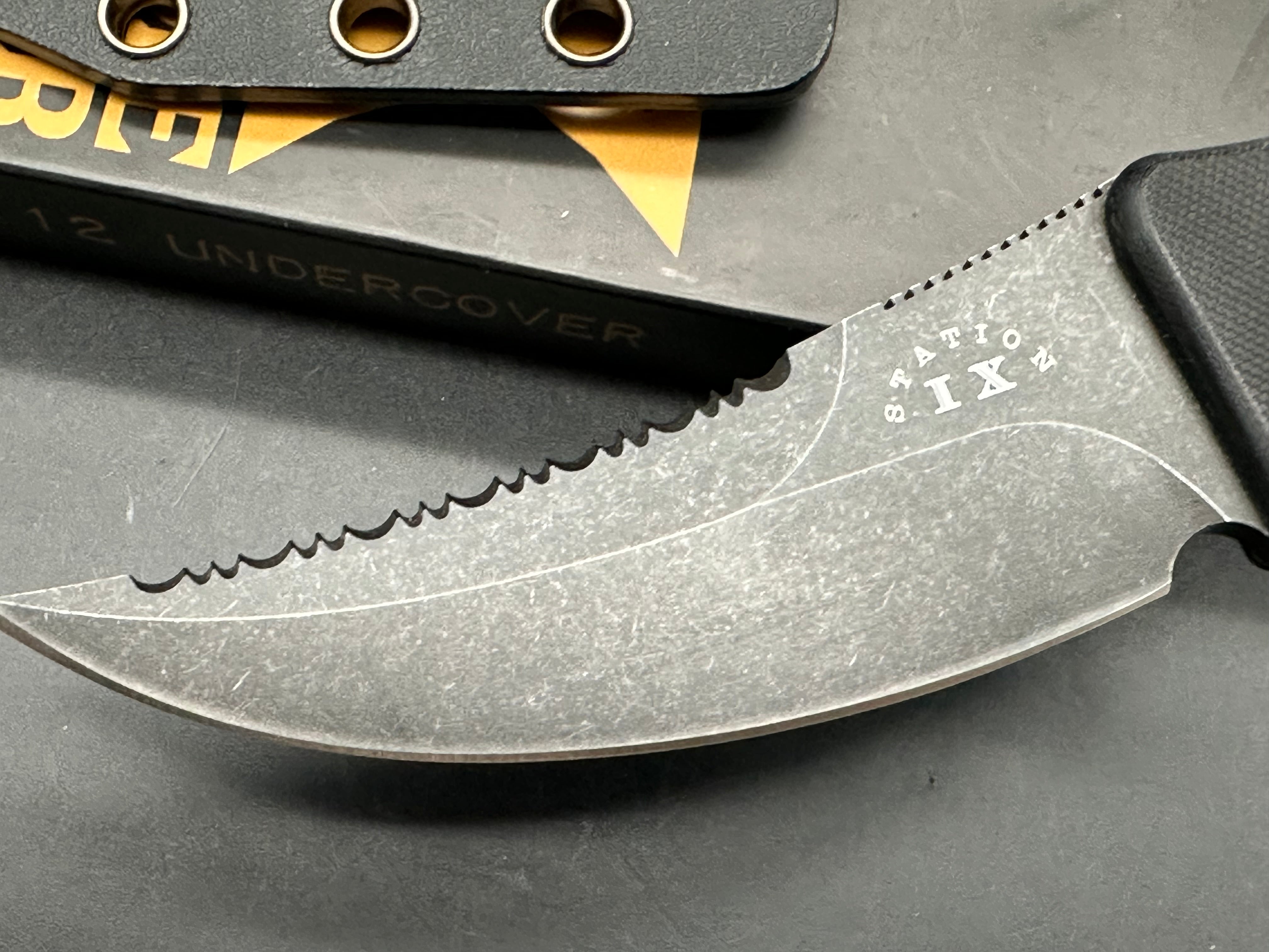 Station IX - #12 Undercover fixed blade
