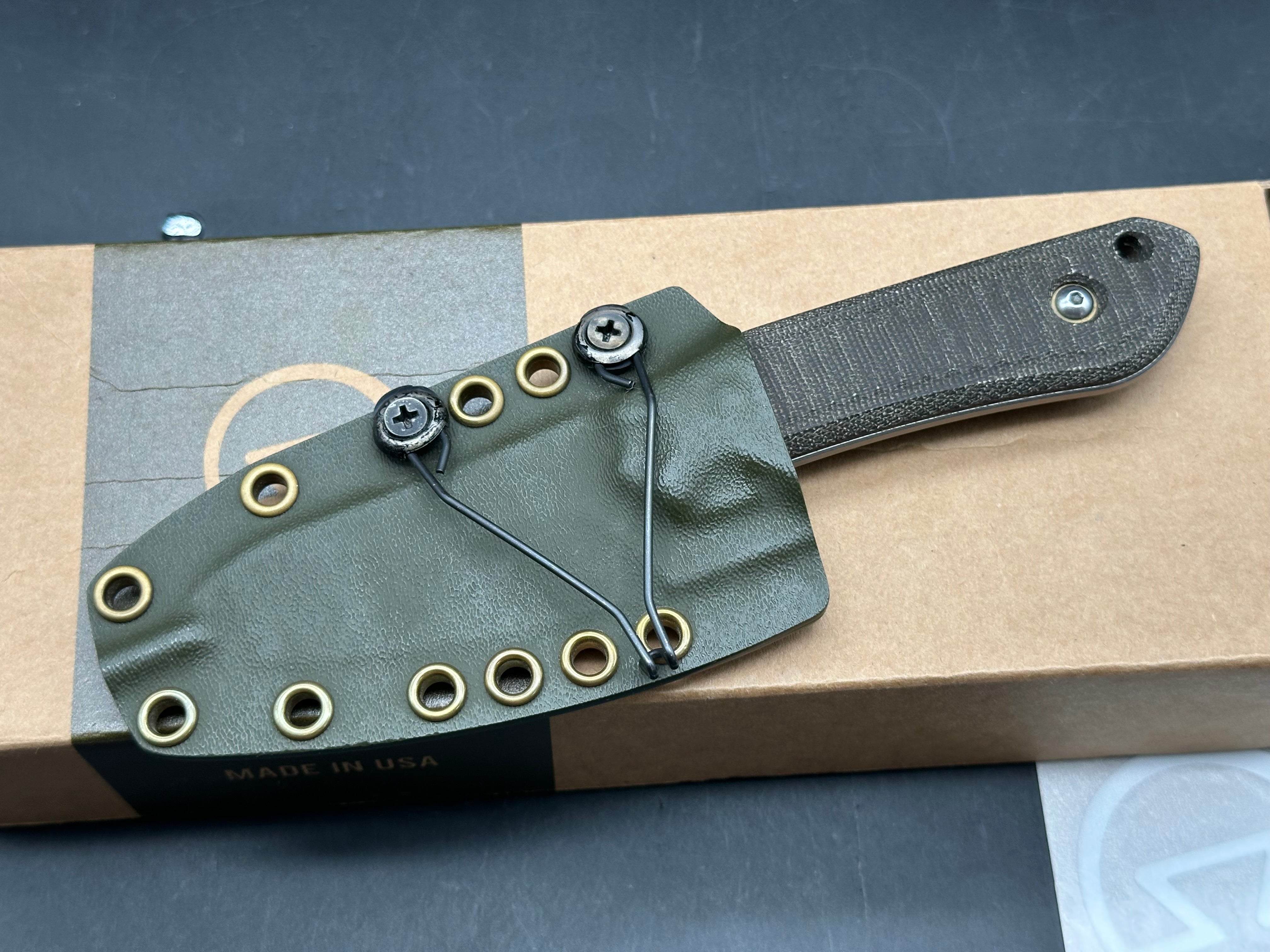 T.J.Schwartz - Overland X fixed blade
