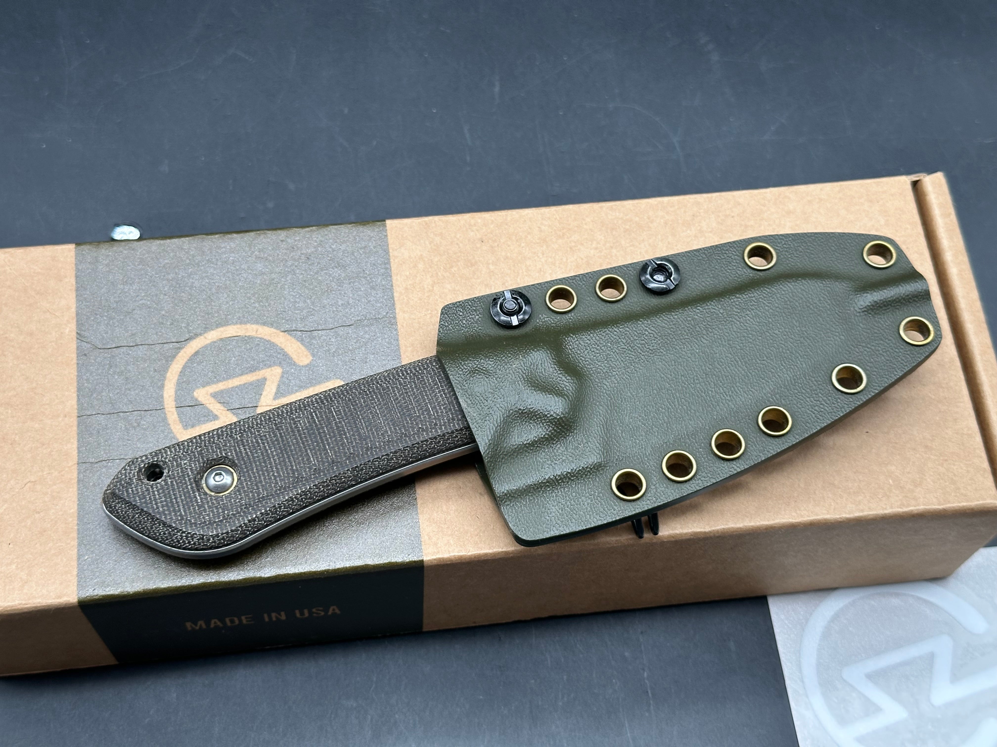 T.J.Schwartz - Overland X fixed blade