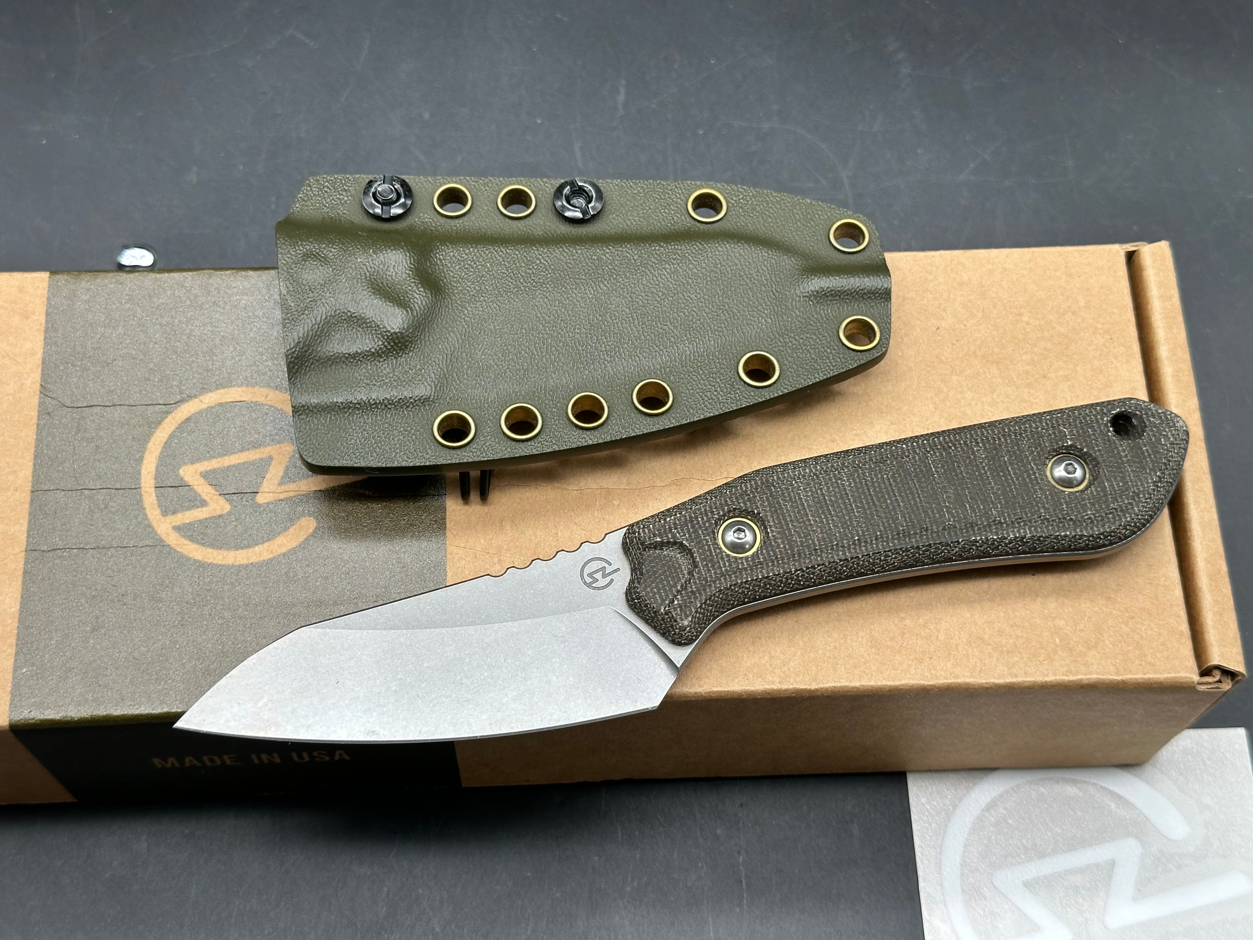 T.J.Schwartz - Overland X fixed blade