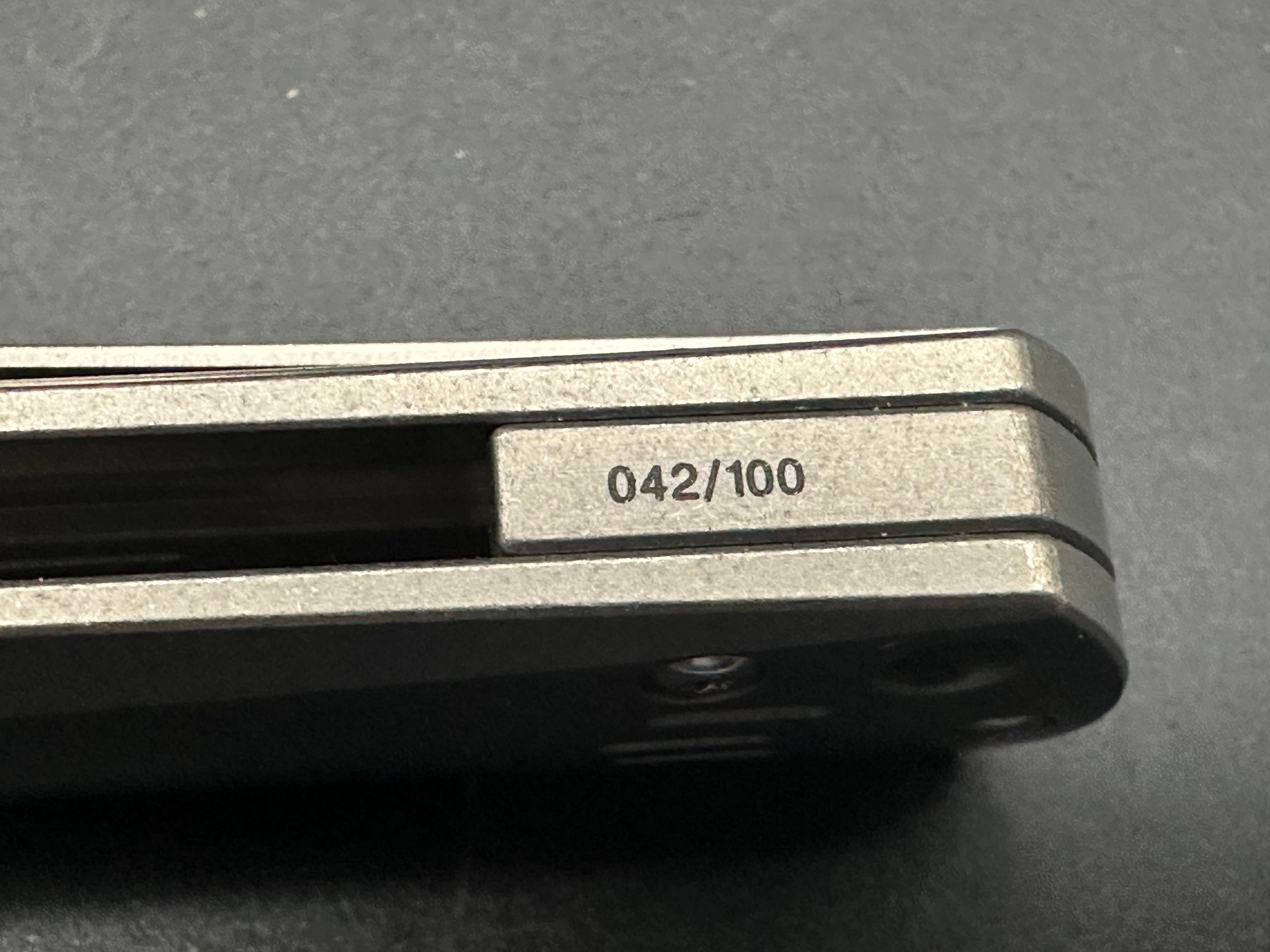 Bestech Kendo Plain Ti Numbered 42/100