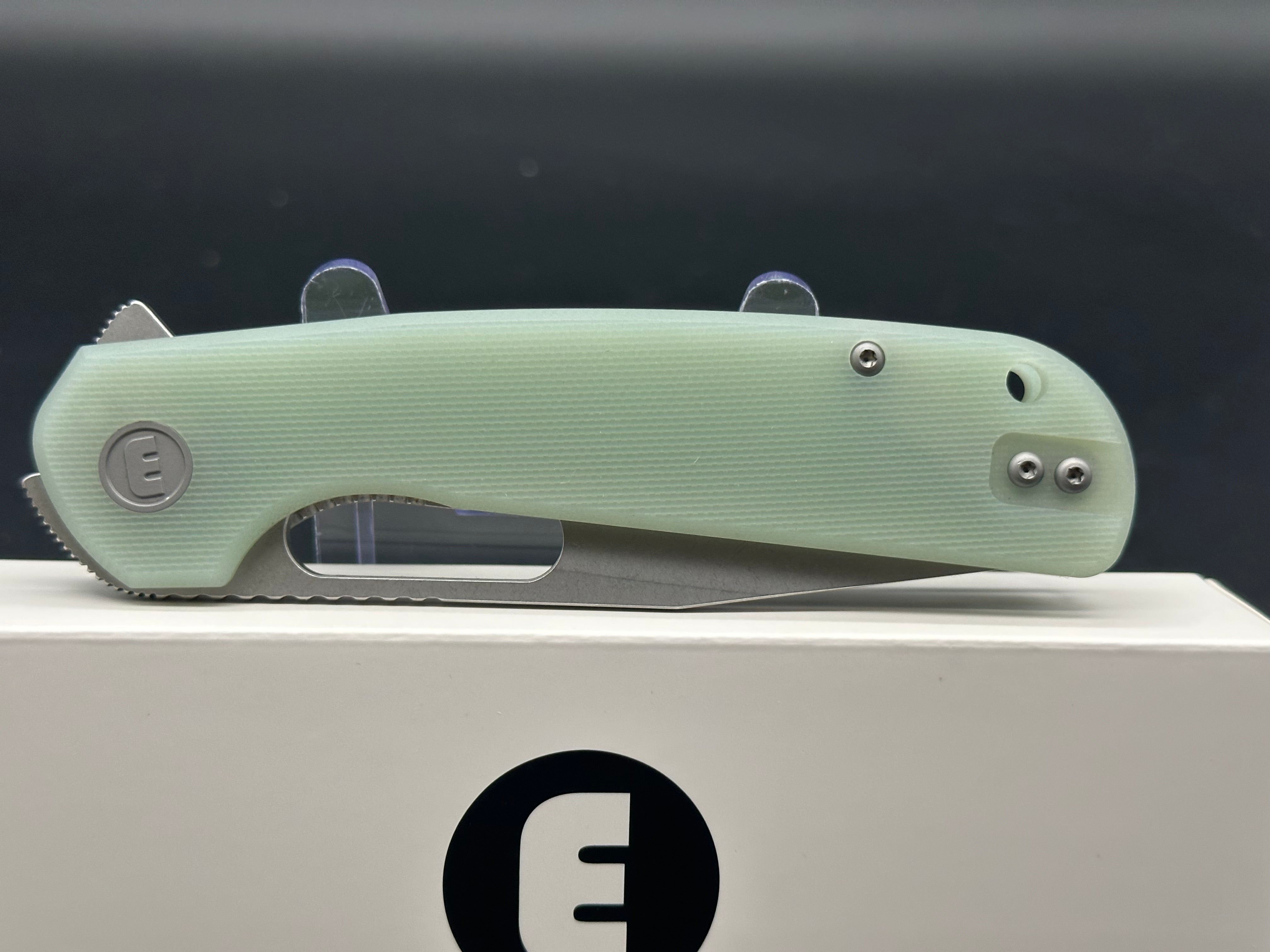 Eutektik Trinity Jade G10 - New in box from Eutektik knives plus LTK Koozie/Patch & Sticker w/each knife