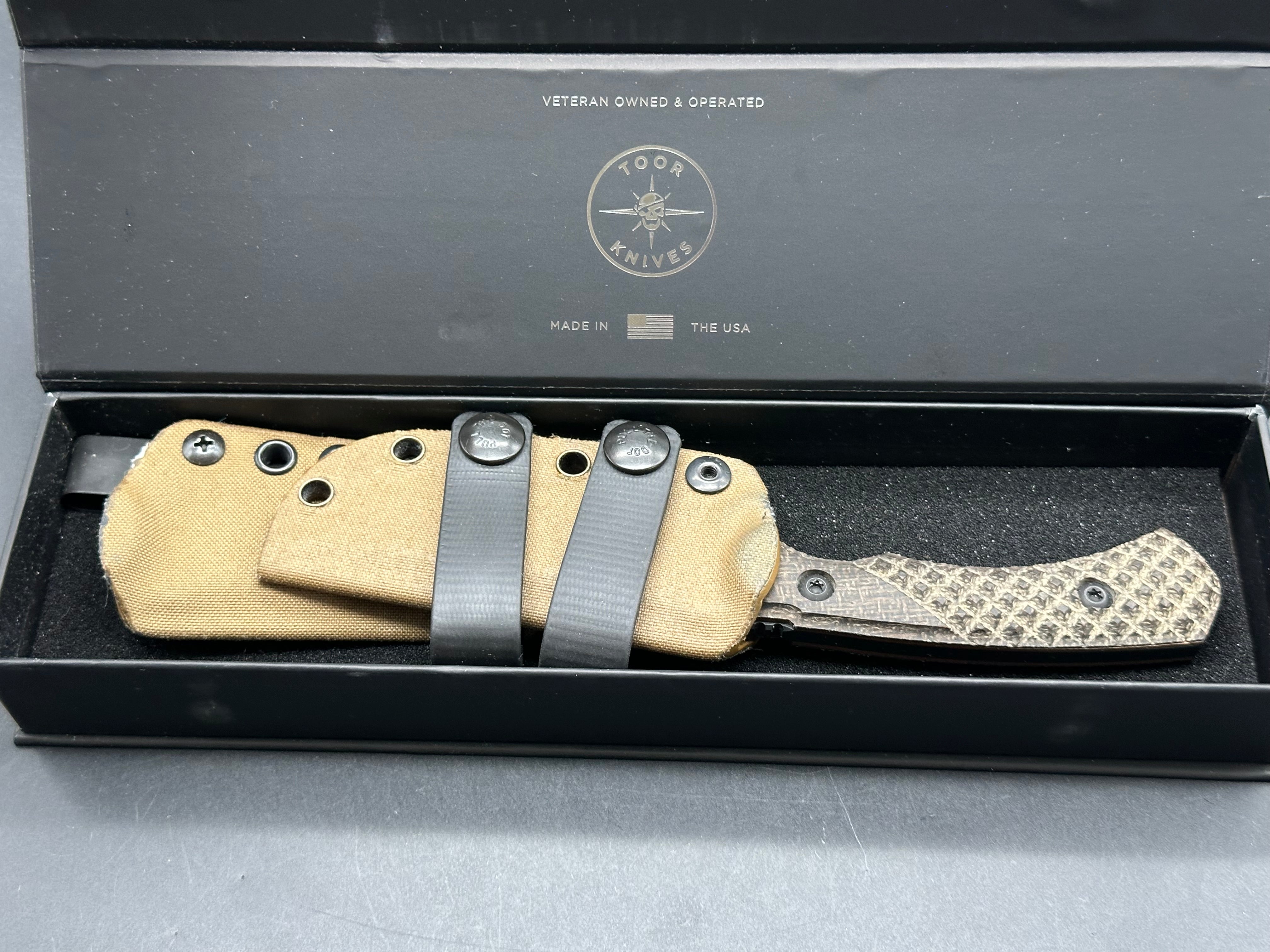 Toor Knives - Allied Brauler fixed blade
