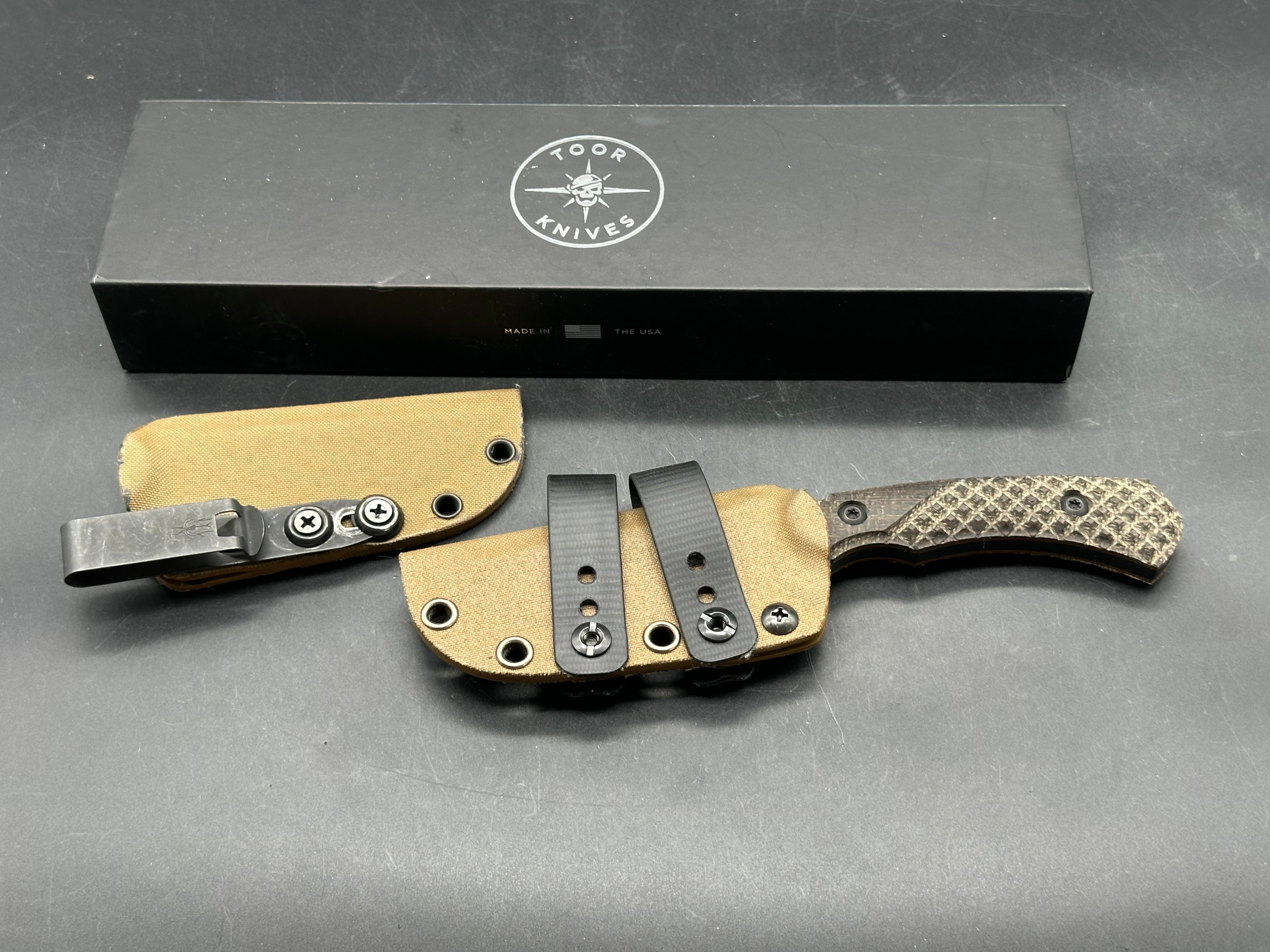 Toor Knives - Allied Brauler fixed blade
