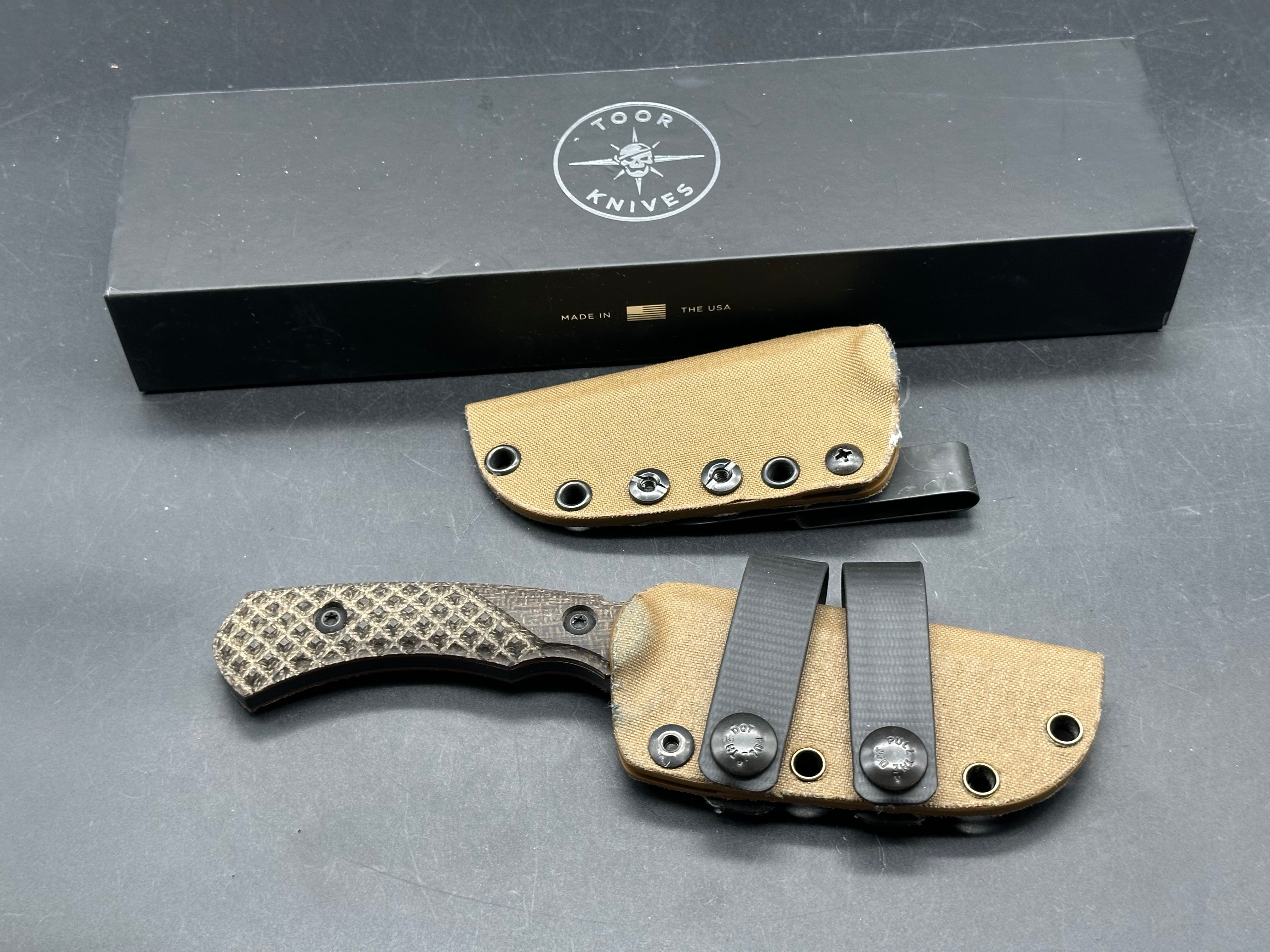 Toor Knives - Allied Brauler fixed blade