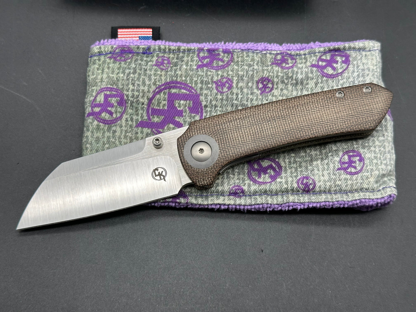 CK Maverick red micarta