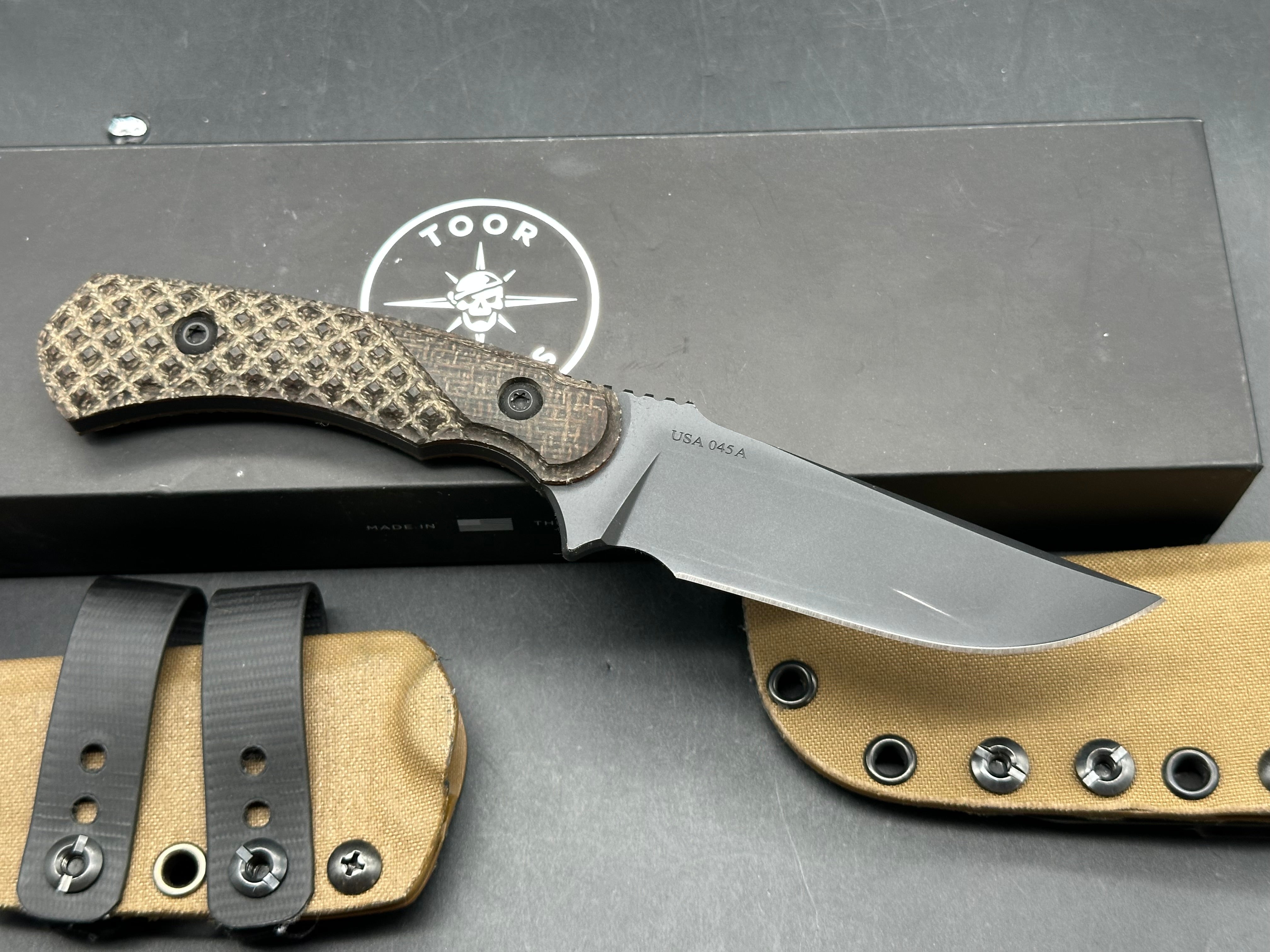 Toor Knives - Allied Brauler fixed blade