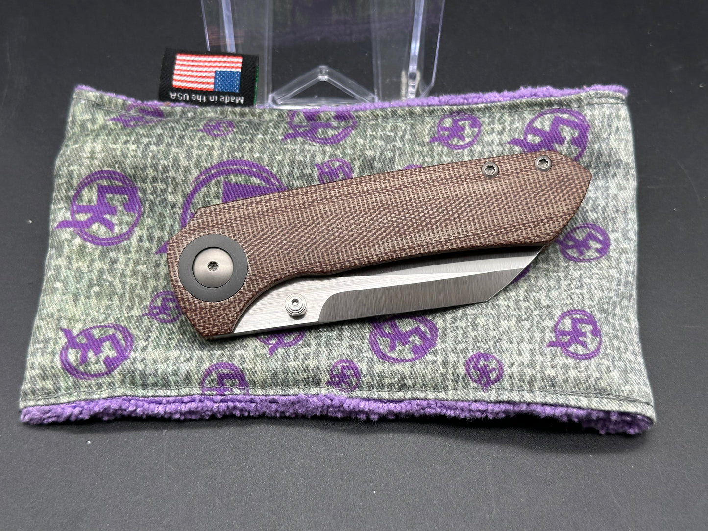 CK Maverick red micarta