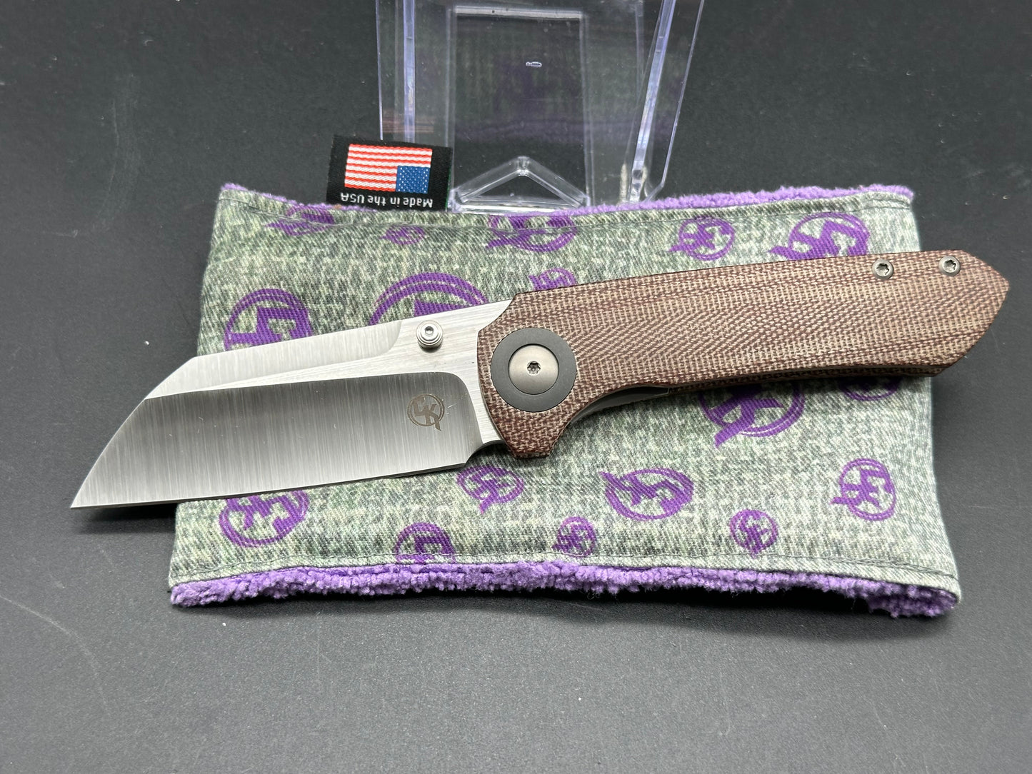 CK Maverick red micarta