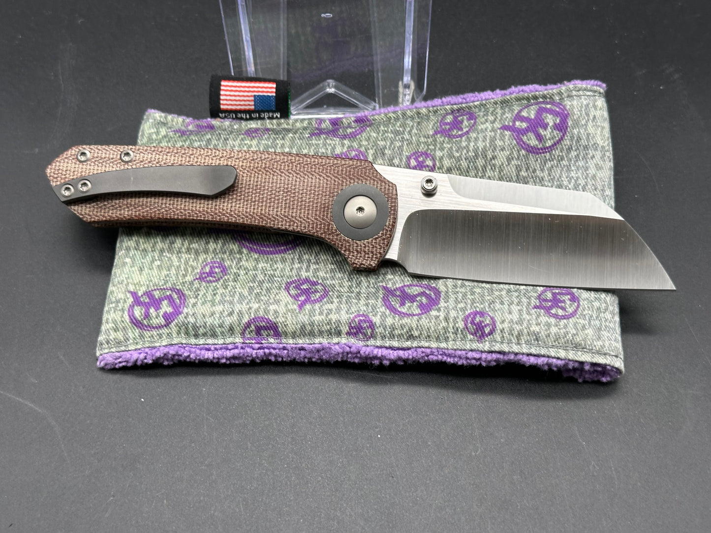 CK Maverick red micarta