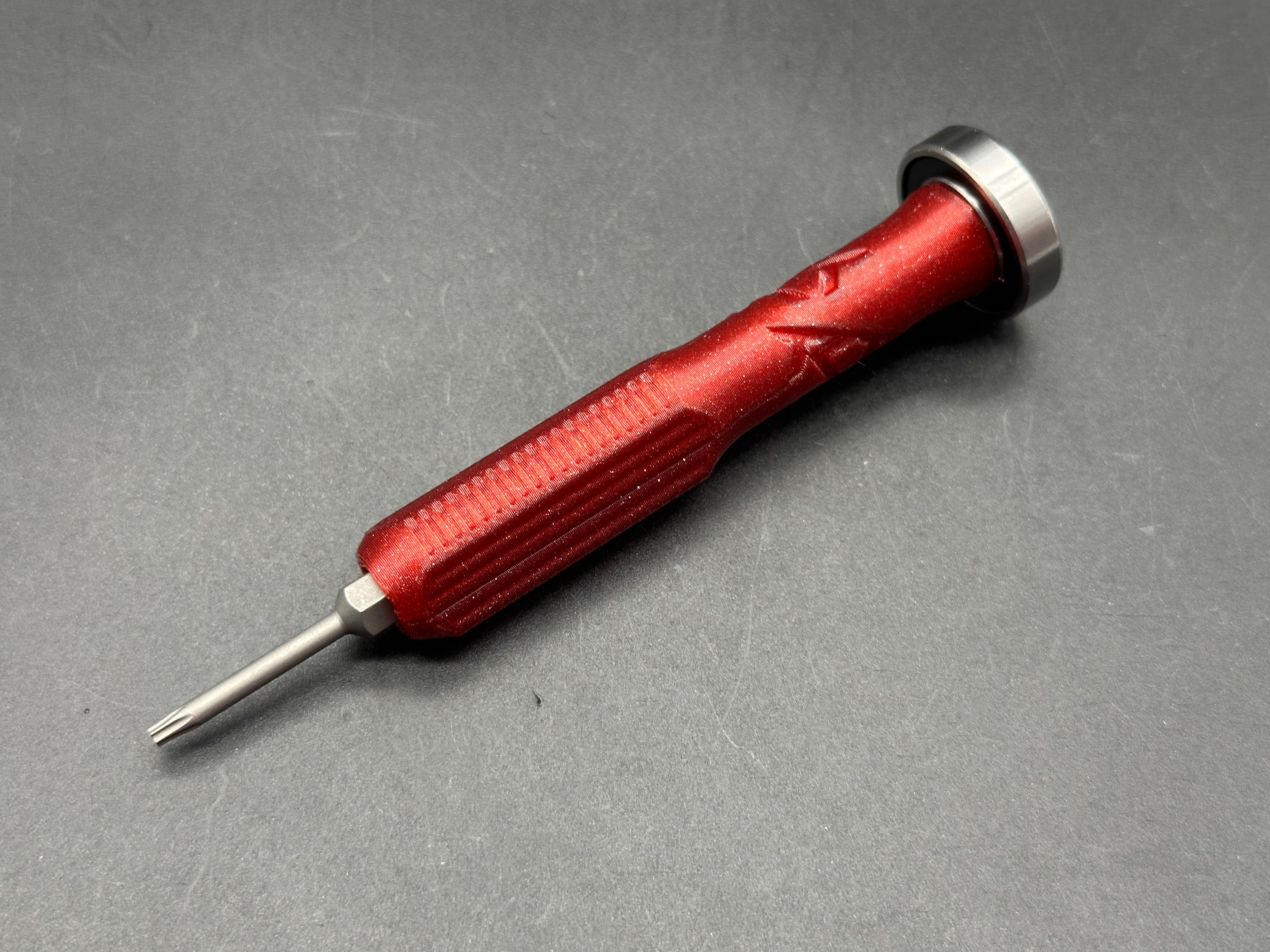 Todd Knife and Tool Large Torx driver Carmine Red