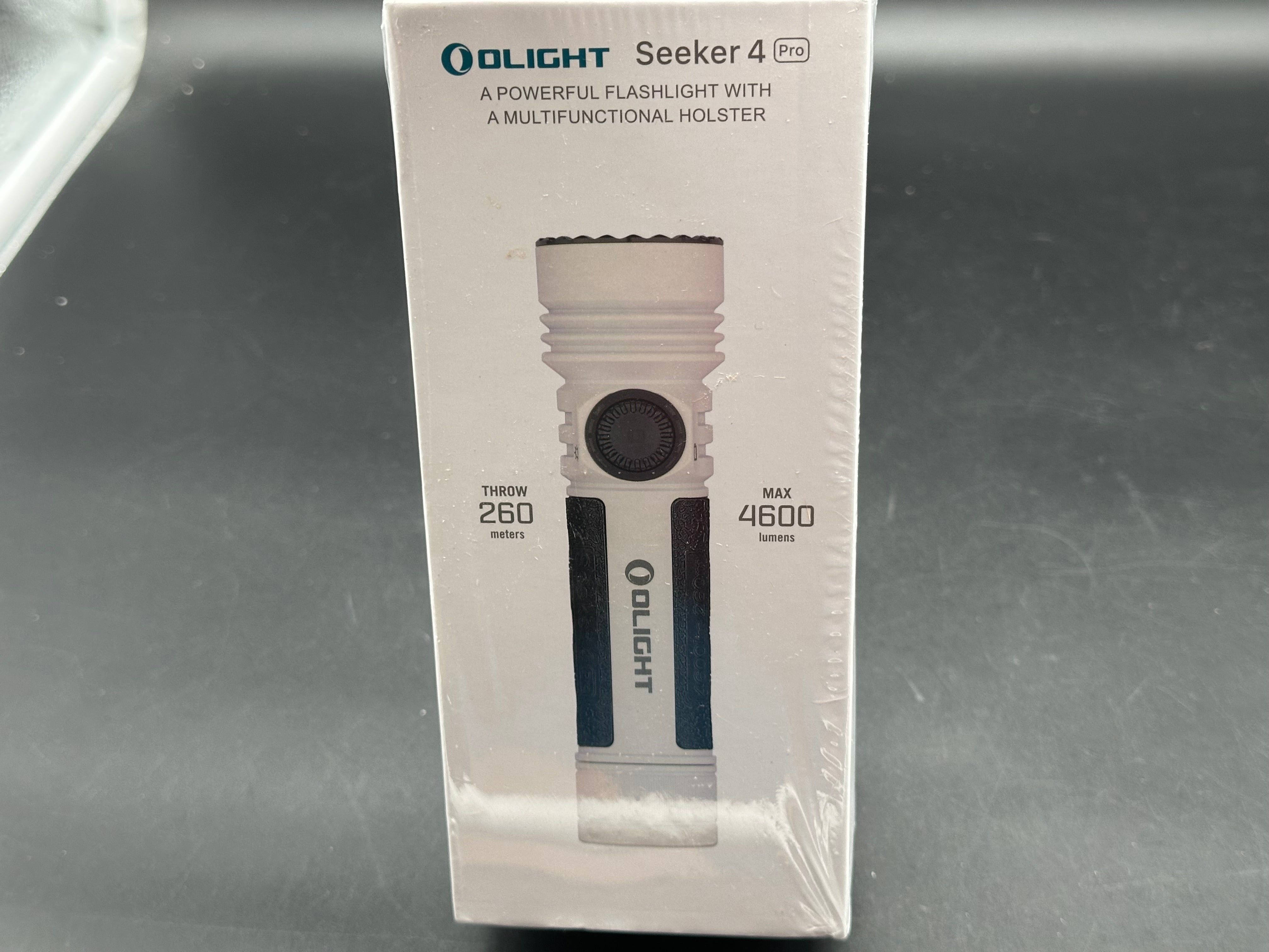 Olight Seeker 4 Pro white “storm trooper” unopened new in Package