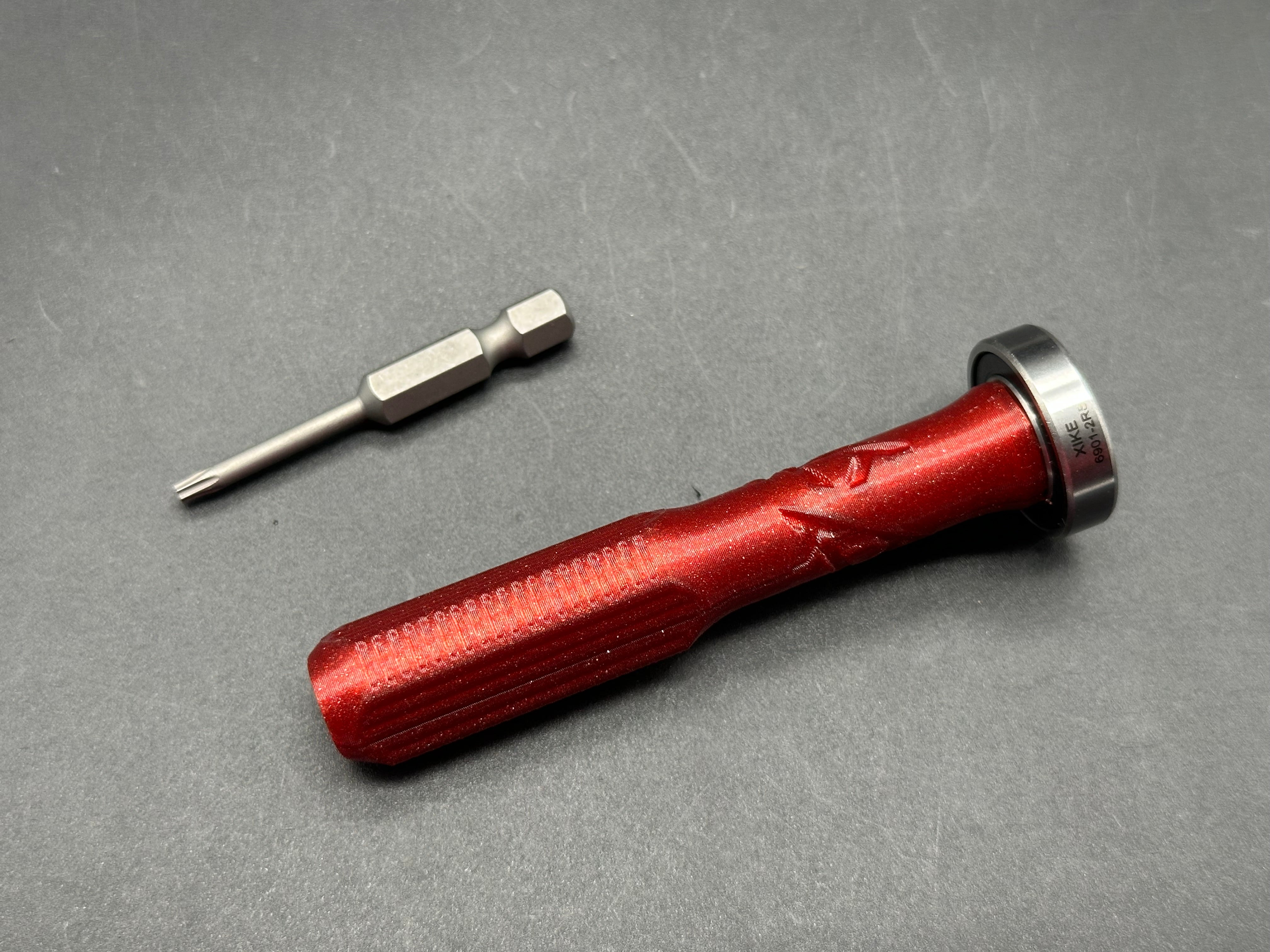 Todd Knife and Tool Large Torx driver Carmine Red