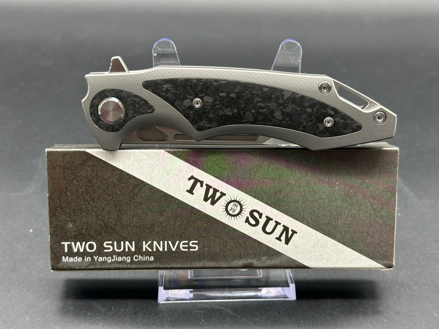 TWOSUN TS211 TITANIUM/CARBON FIBER HANDLE 14C28N