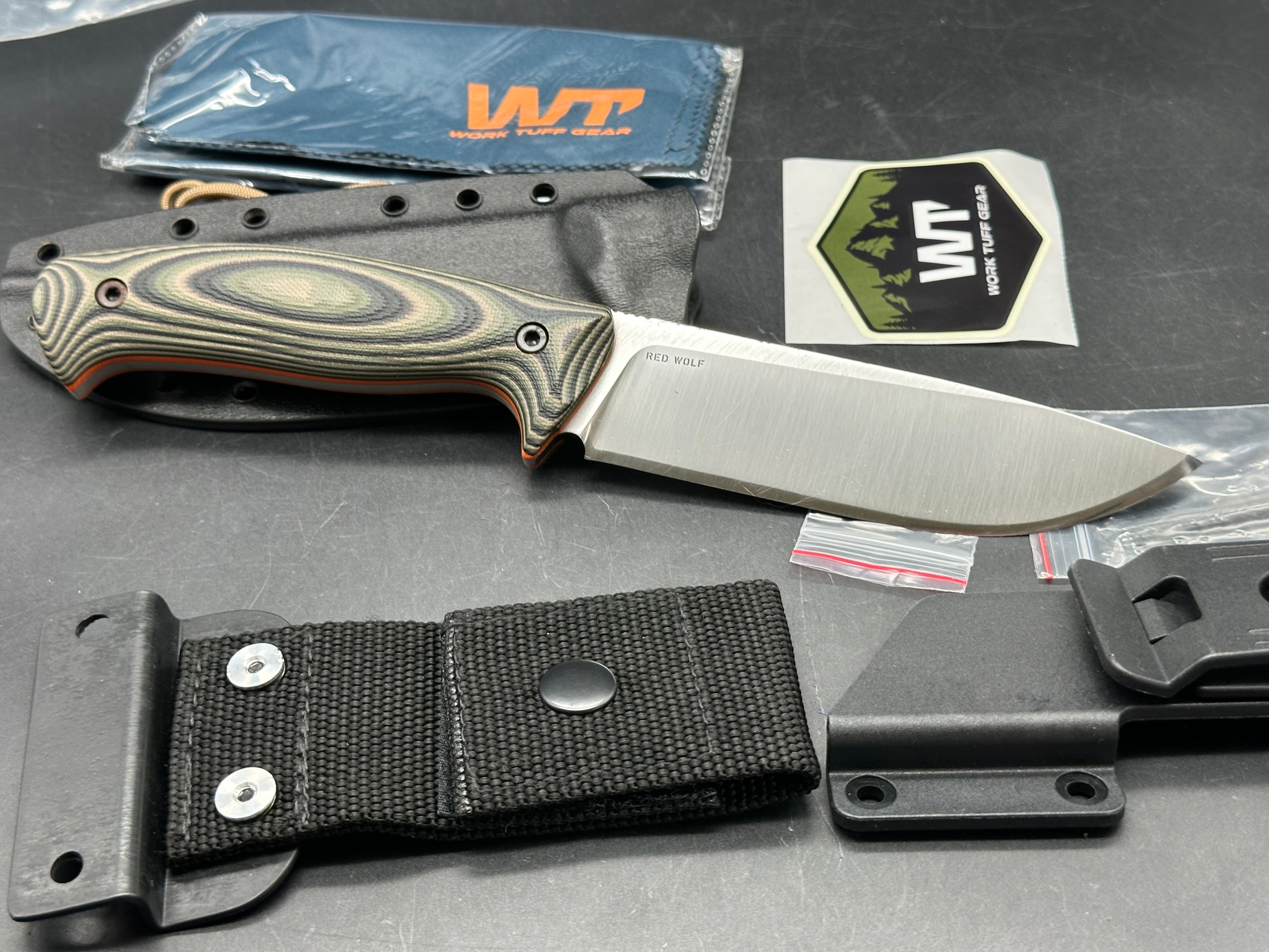 Work Tuff Gear - Red Wolf Gen 2 fixed blade