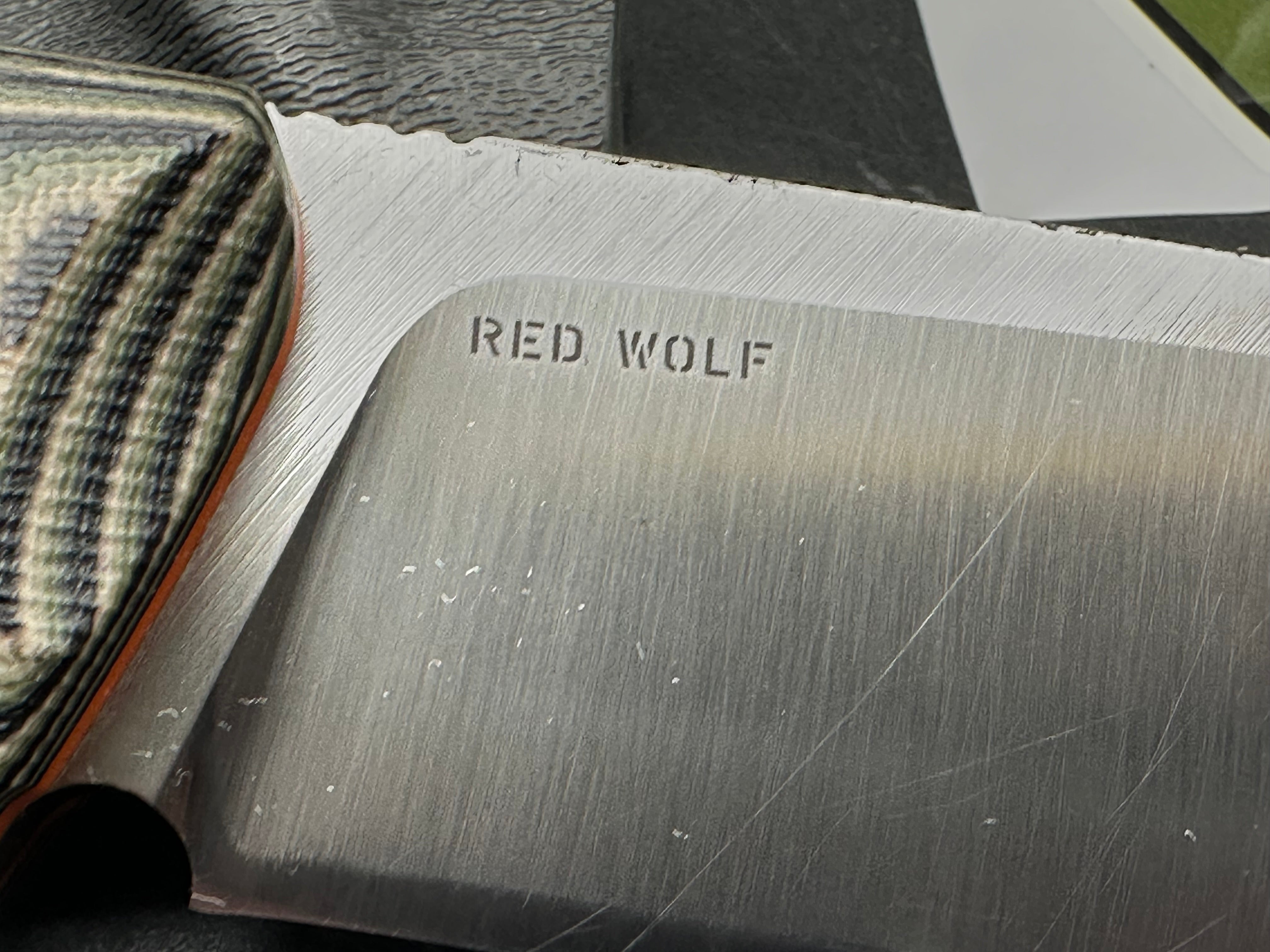 Work Tuff Gear - Red Wolf Gen 2 fixed blade