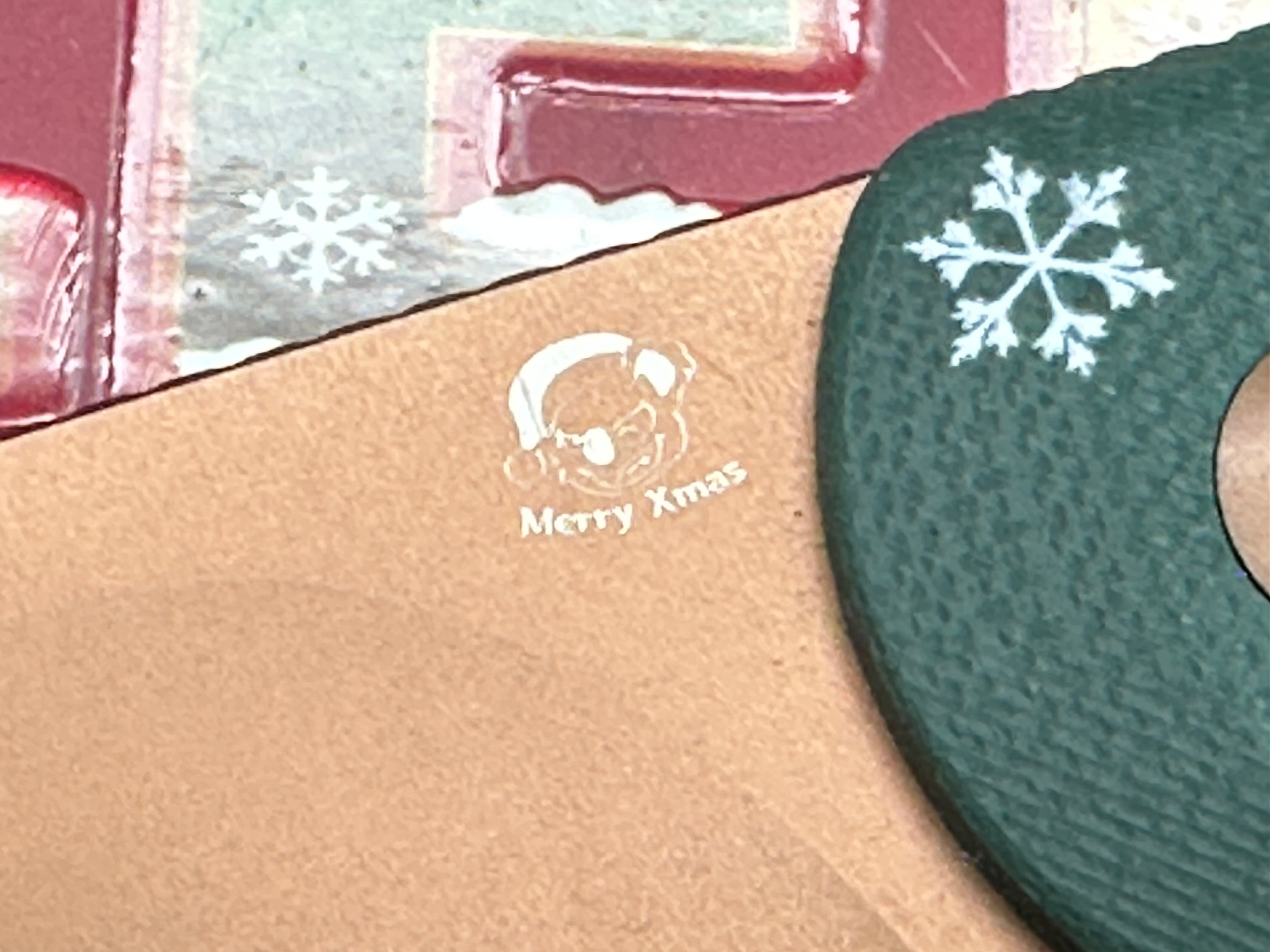 Kizer Merry Christmas Edition small fixed blade