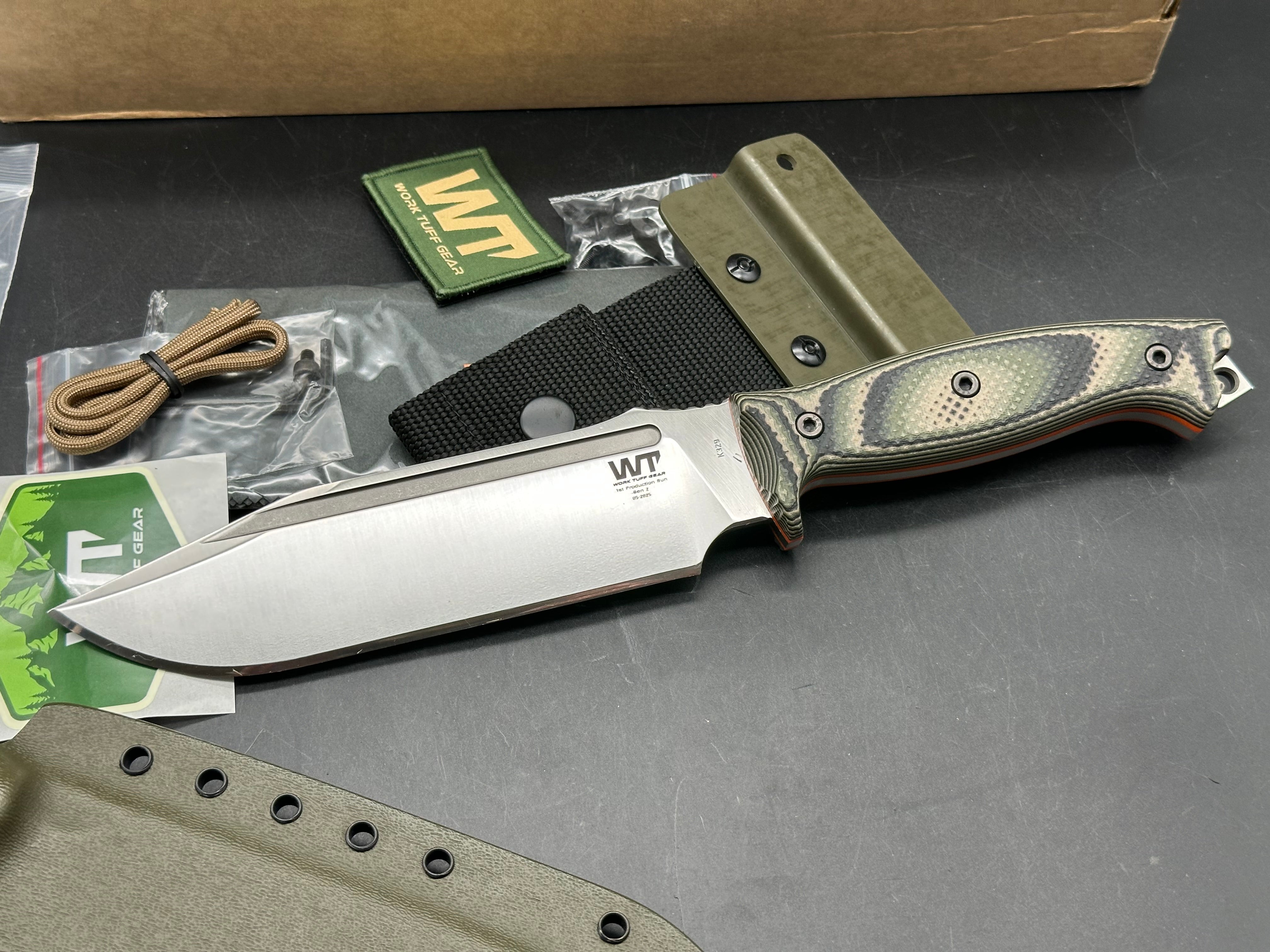 Work Tuff Gear - Wilderness Warrior Gen 2 fixed blade