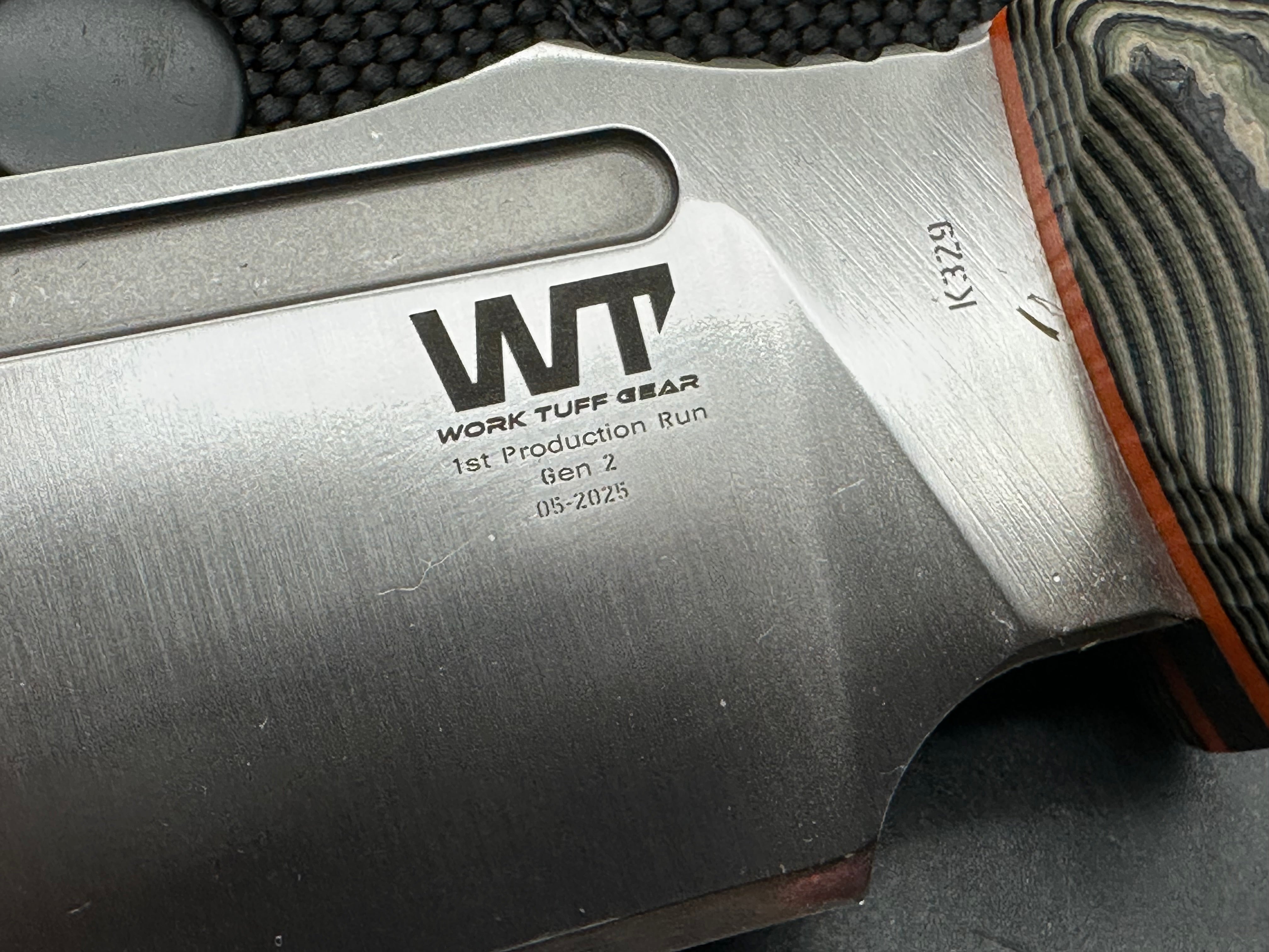 Work Tuff Gear - Wilderness Warrior Gen 2 fixed blade