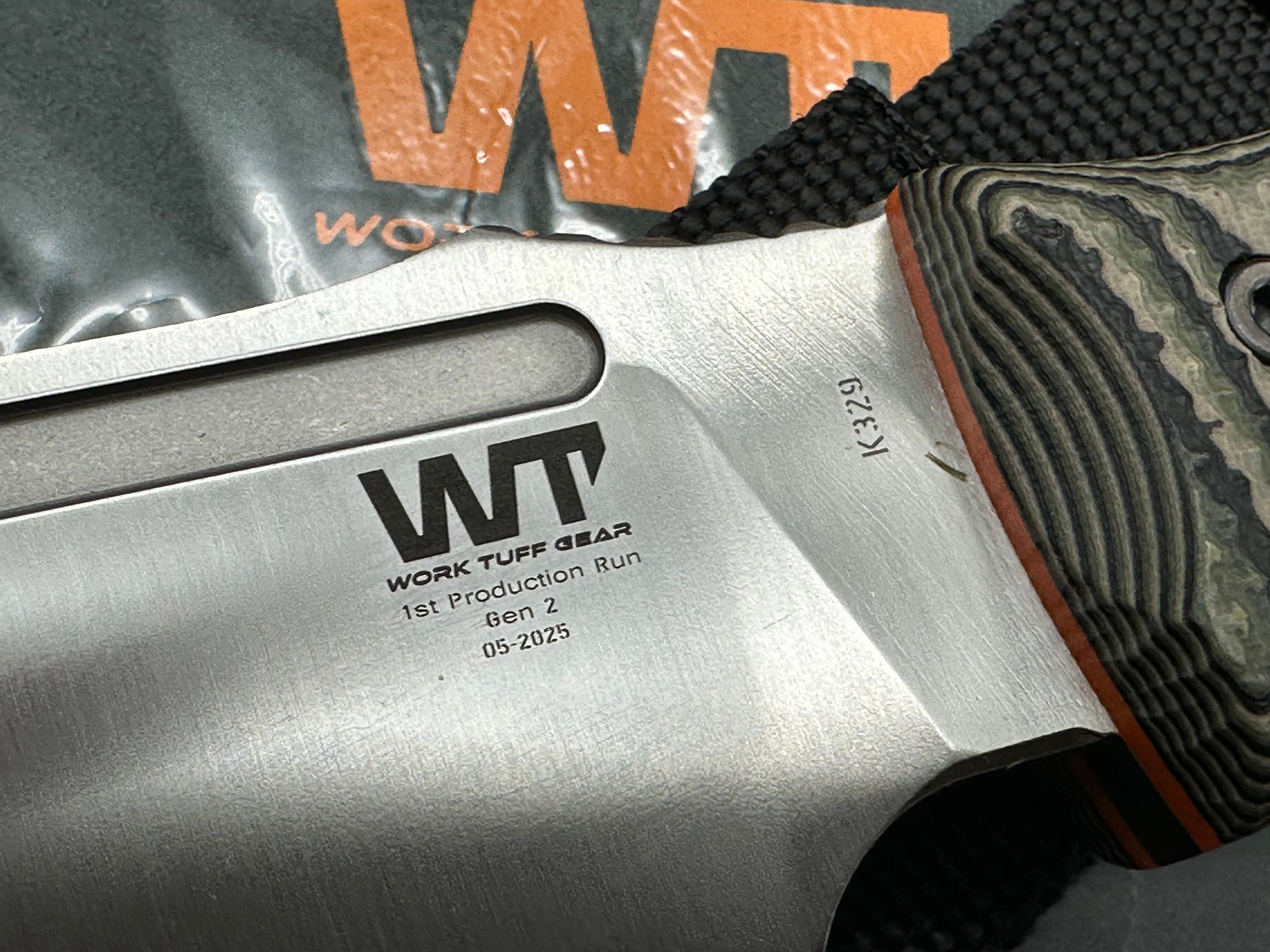 Work Tuff Gear - Wilderness Warrior Gen 2 fixed blade