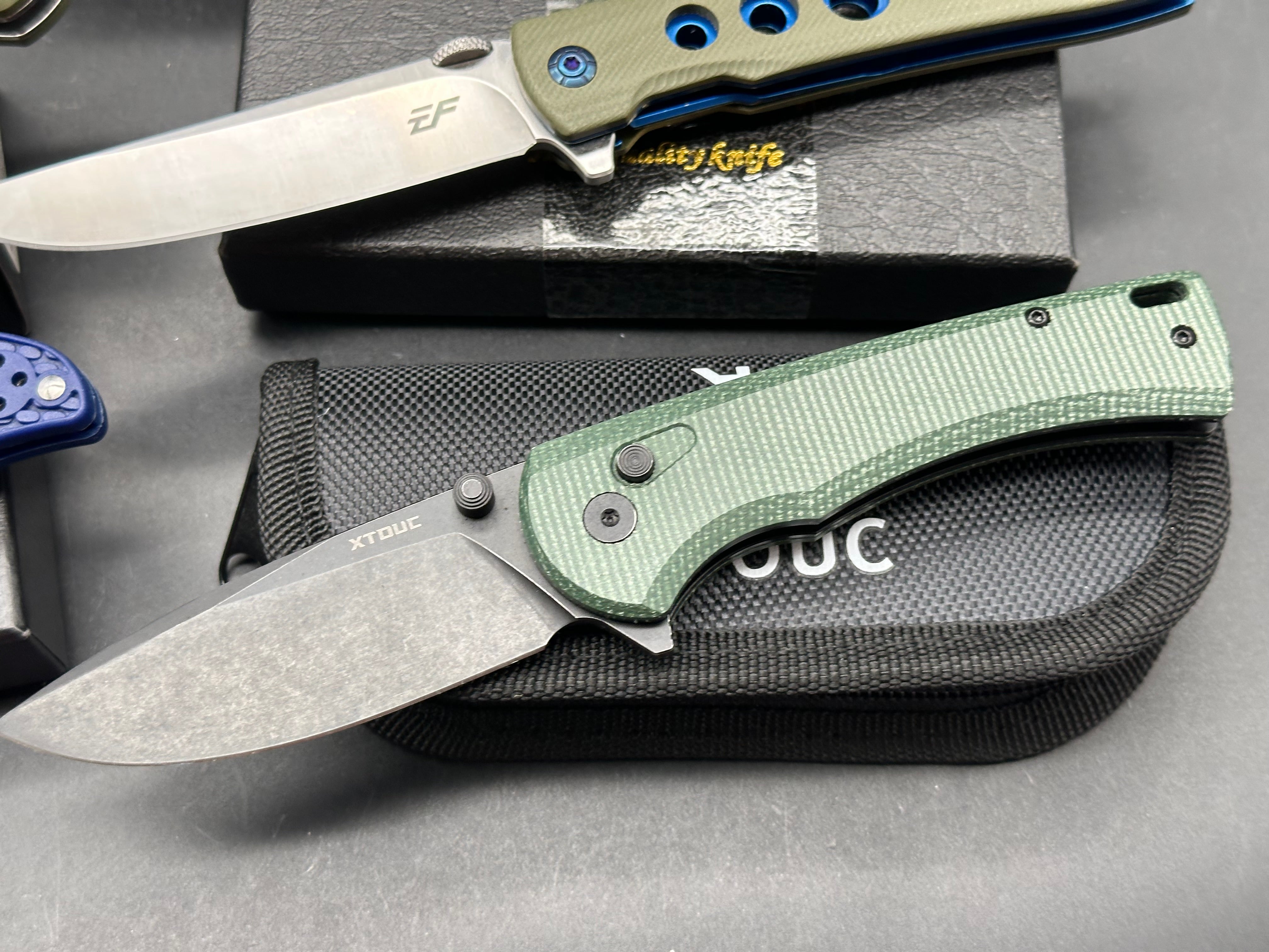 6 knife bundle / Kizer/Rosecraft/Xtouc/Eafengrow/Ganzo/Byrd