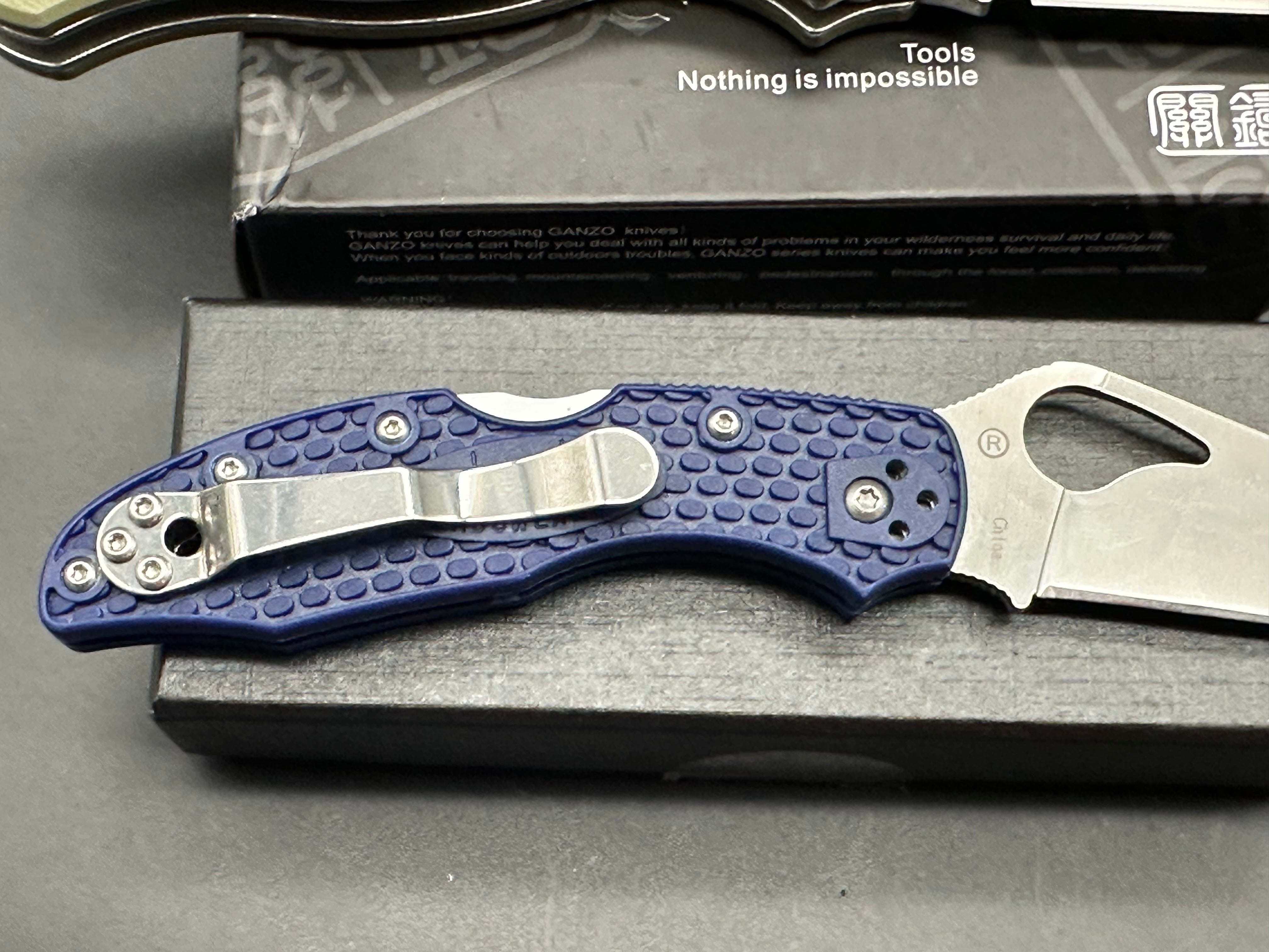 6 knife bundle / Kizer/Rosecraft/Xtouc/Eafengrow/Ganzo/Byrd
