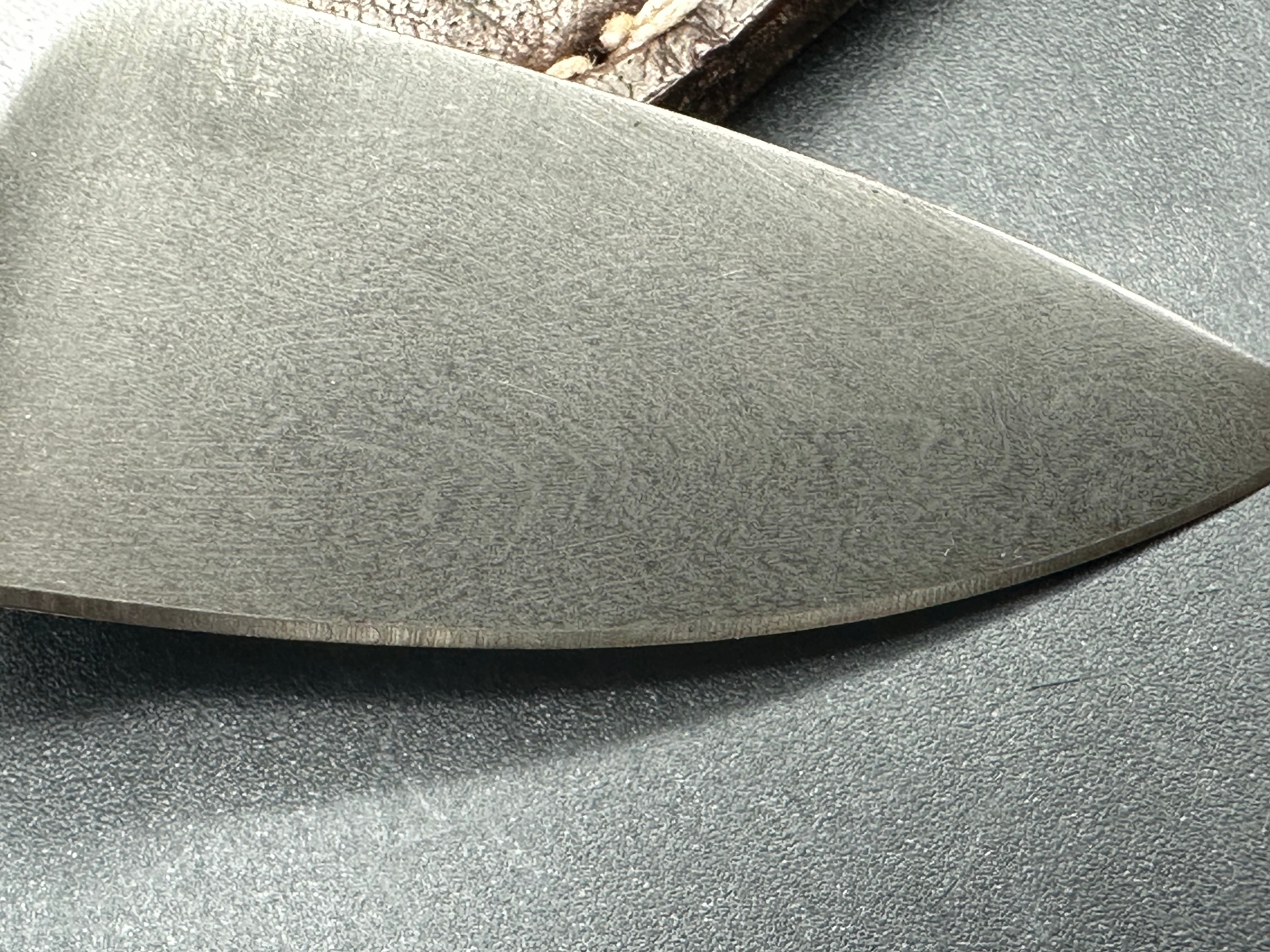 Younique Design Small Paring Knife w/Wootz Steel blade