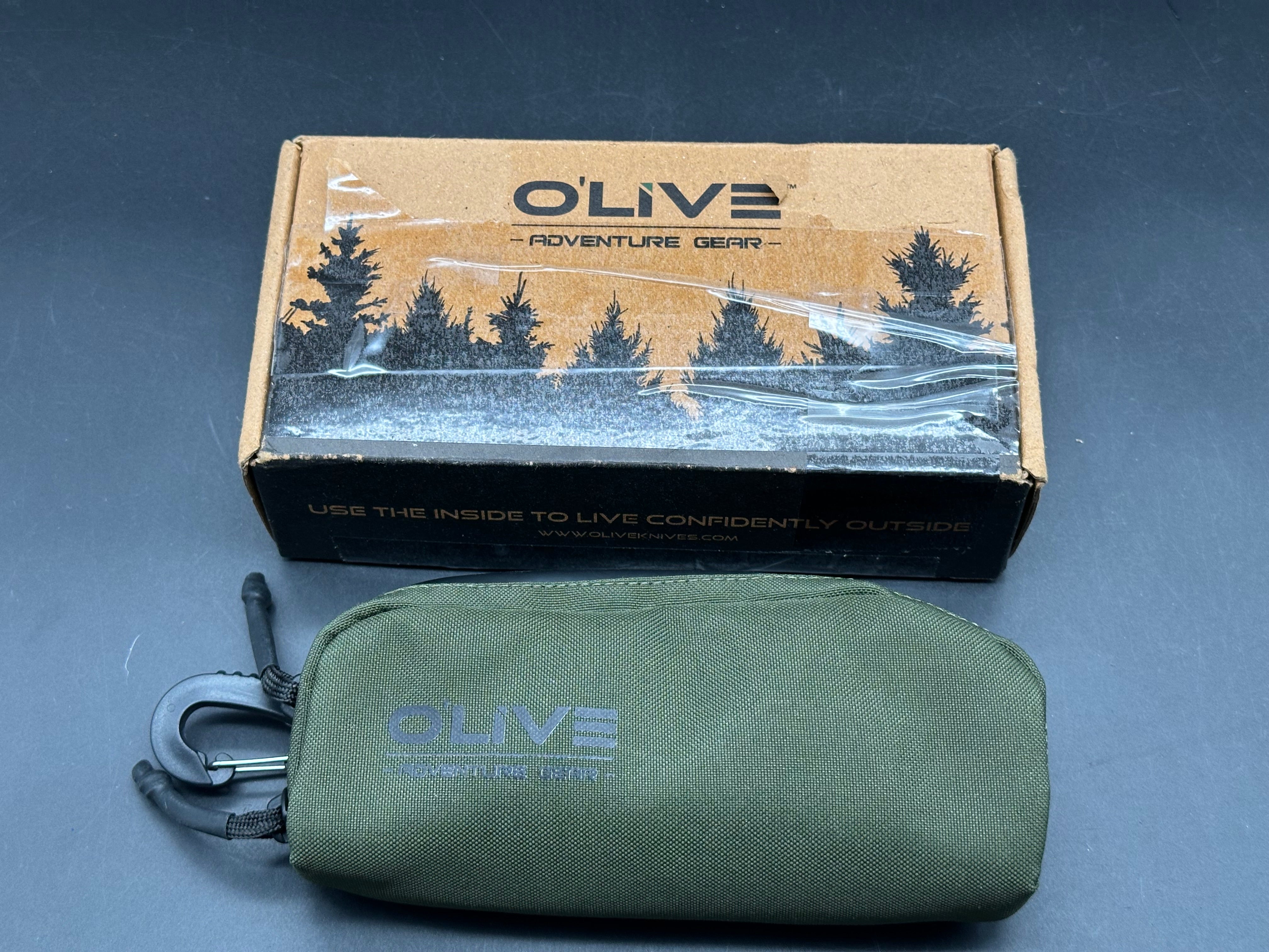 Olive Knives VENARI | COMPACT CARRY FIXED BLADE ELMAX