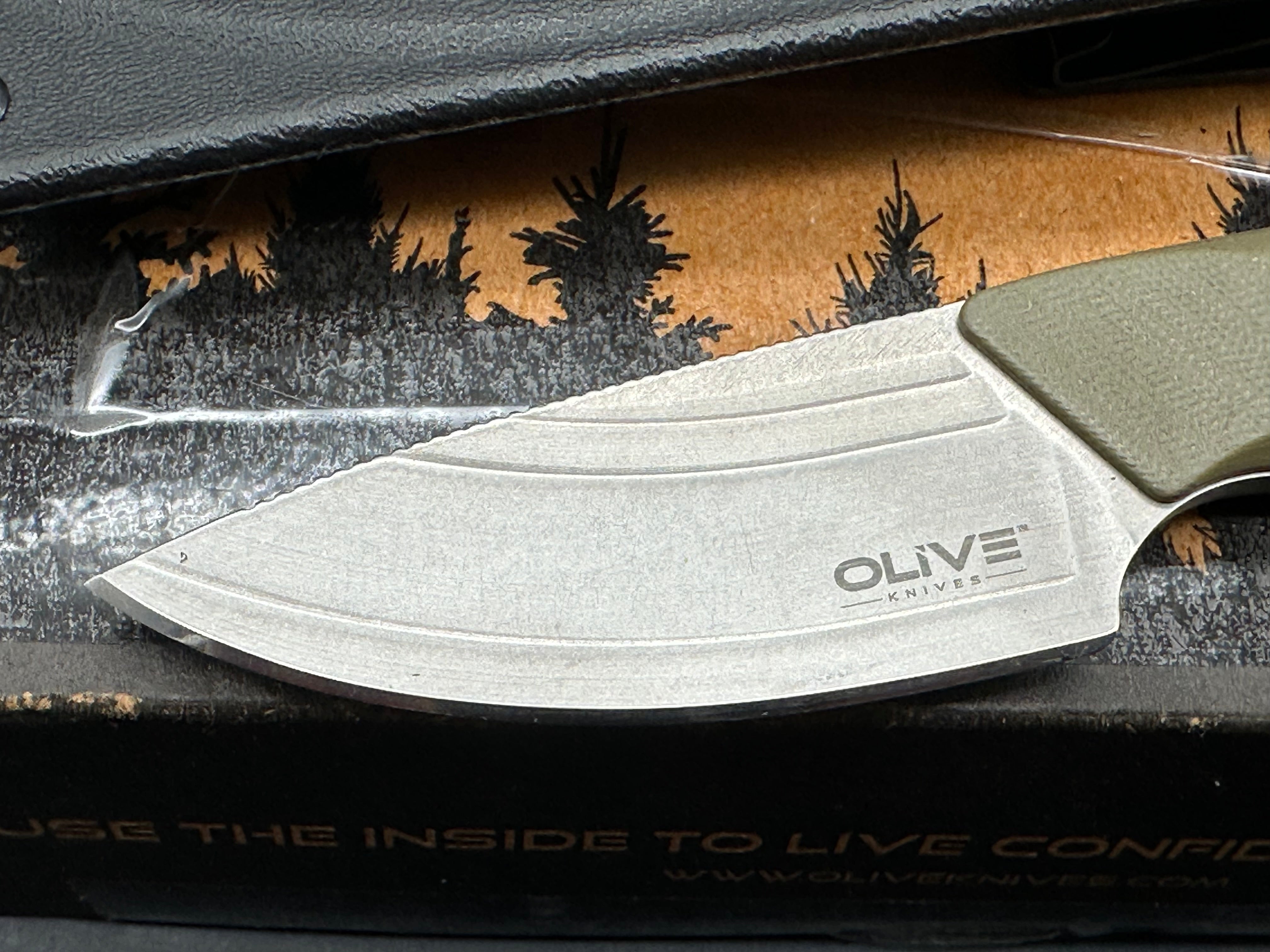 Olive Knives VENARI | COMPACT CARRY FIXED BLADE ELMAX