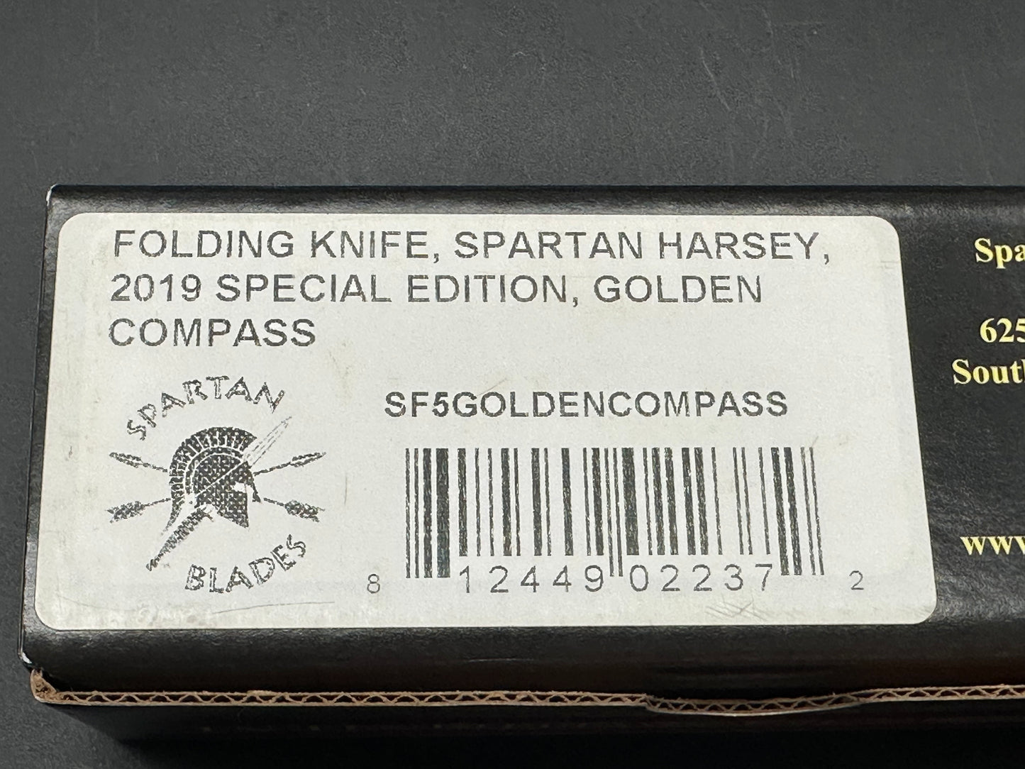 Spartan Harsey Golden Compass 2019 Special Edition