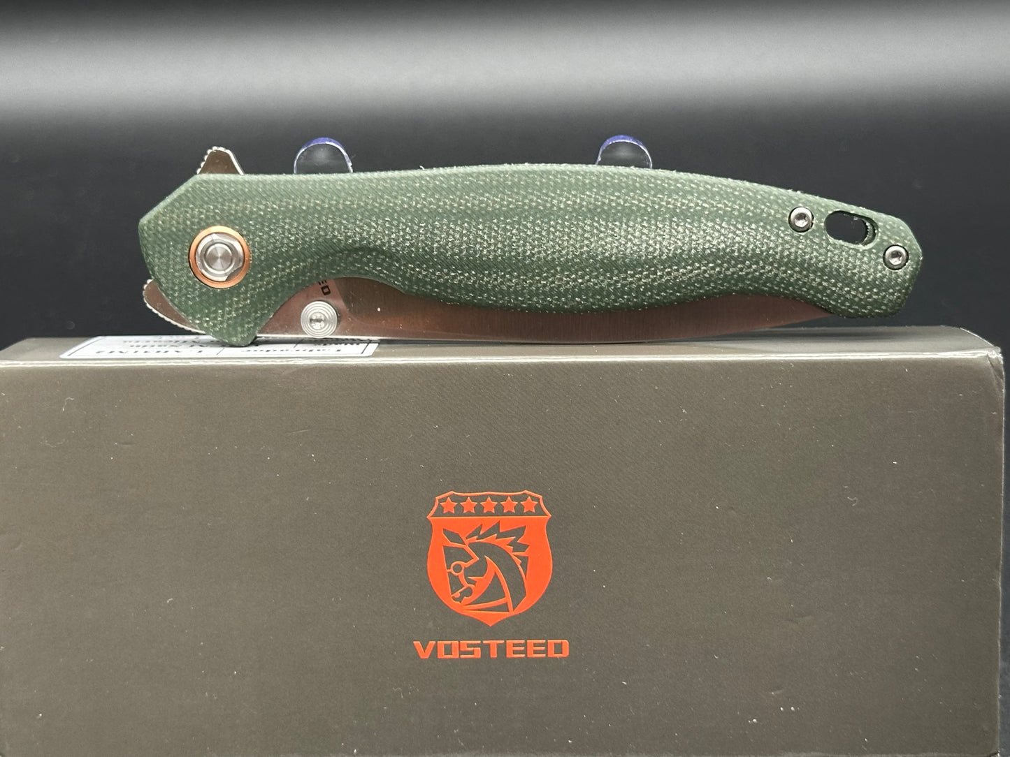 Vosteed Labrador - Liner Lock Knife (3.74" 154CM Blade & Micarta Handle) - LAB31M2