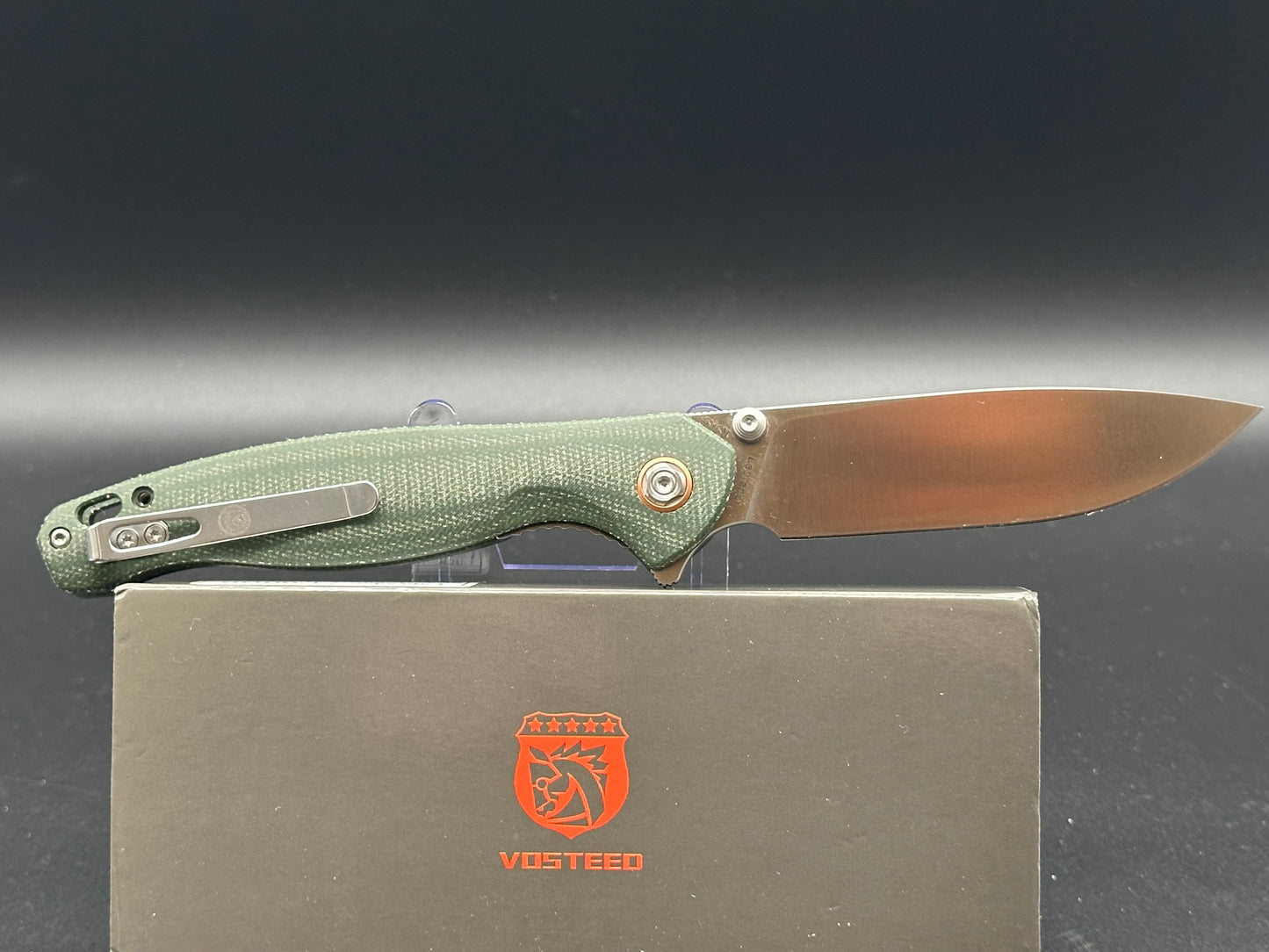 Vosteed Labrador - Liner Lock Knife (3.74" 154CM Blade & Micarta Handle) - LAB31M2